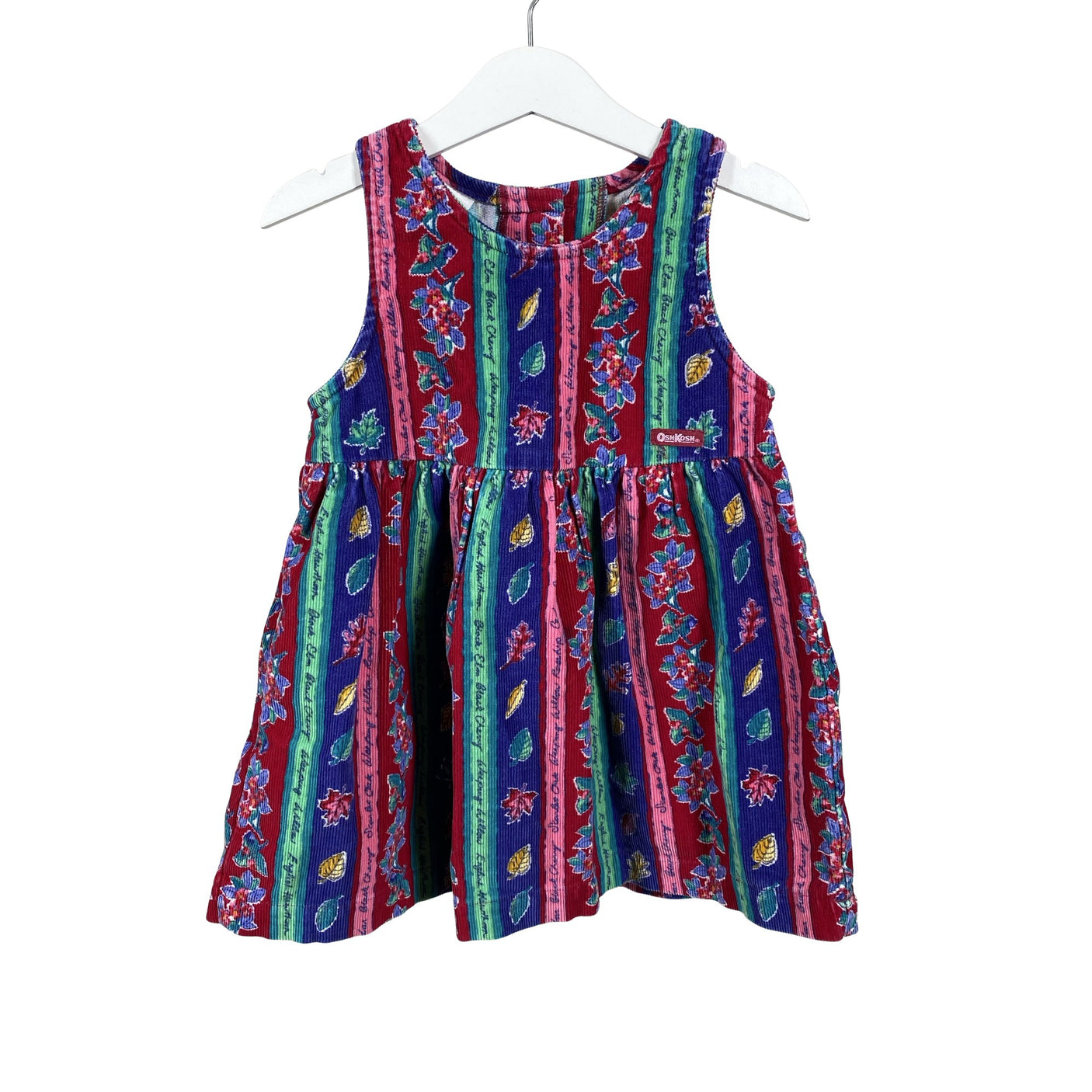 Tyttöjen OshKosh - Kangasmekko, koko 92 - 98 - Violetti (1)