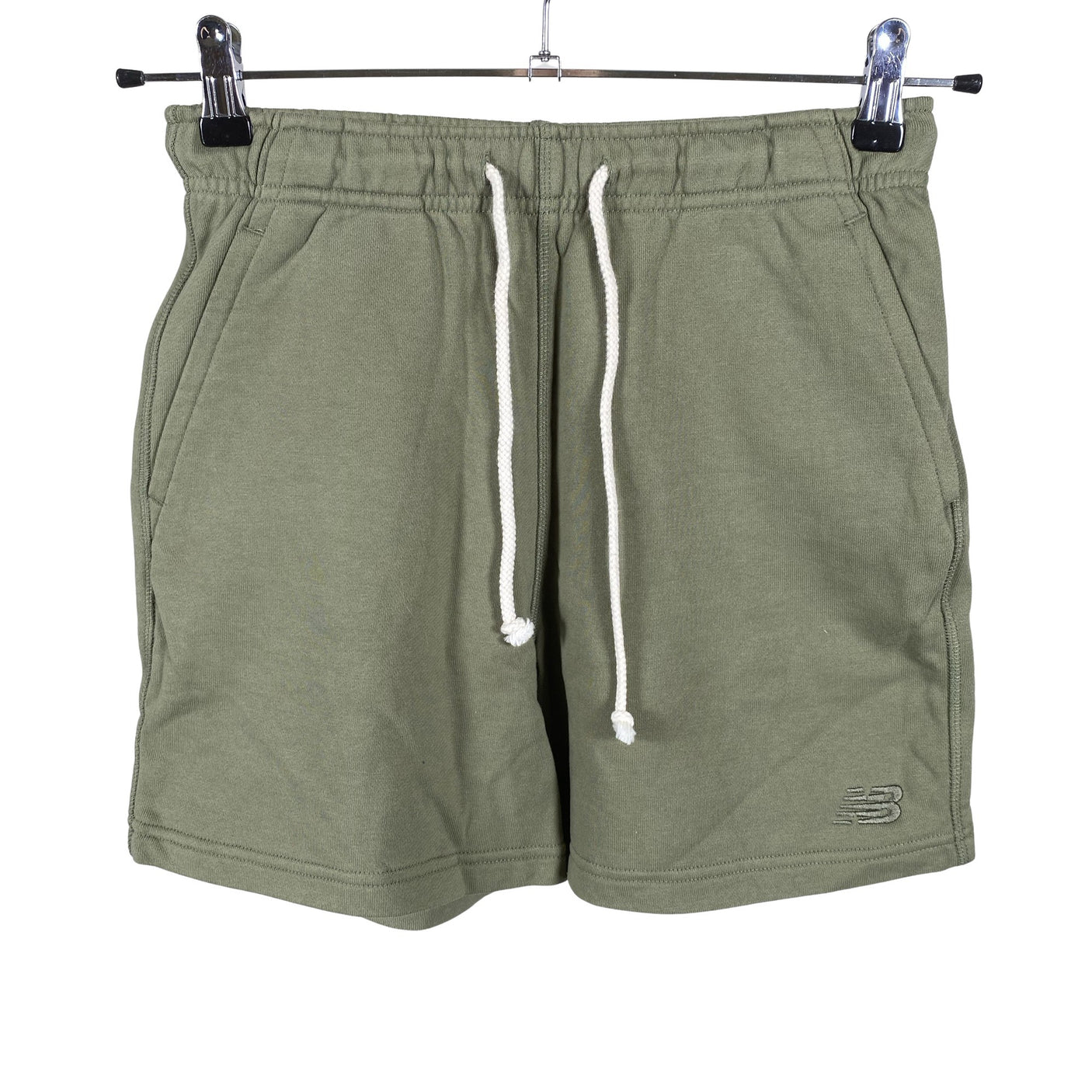 Naisten New Balance - Collegeshortsit, koko 34 - Vihreä (1)