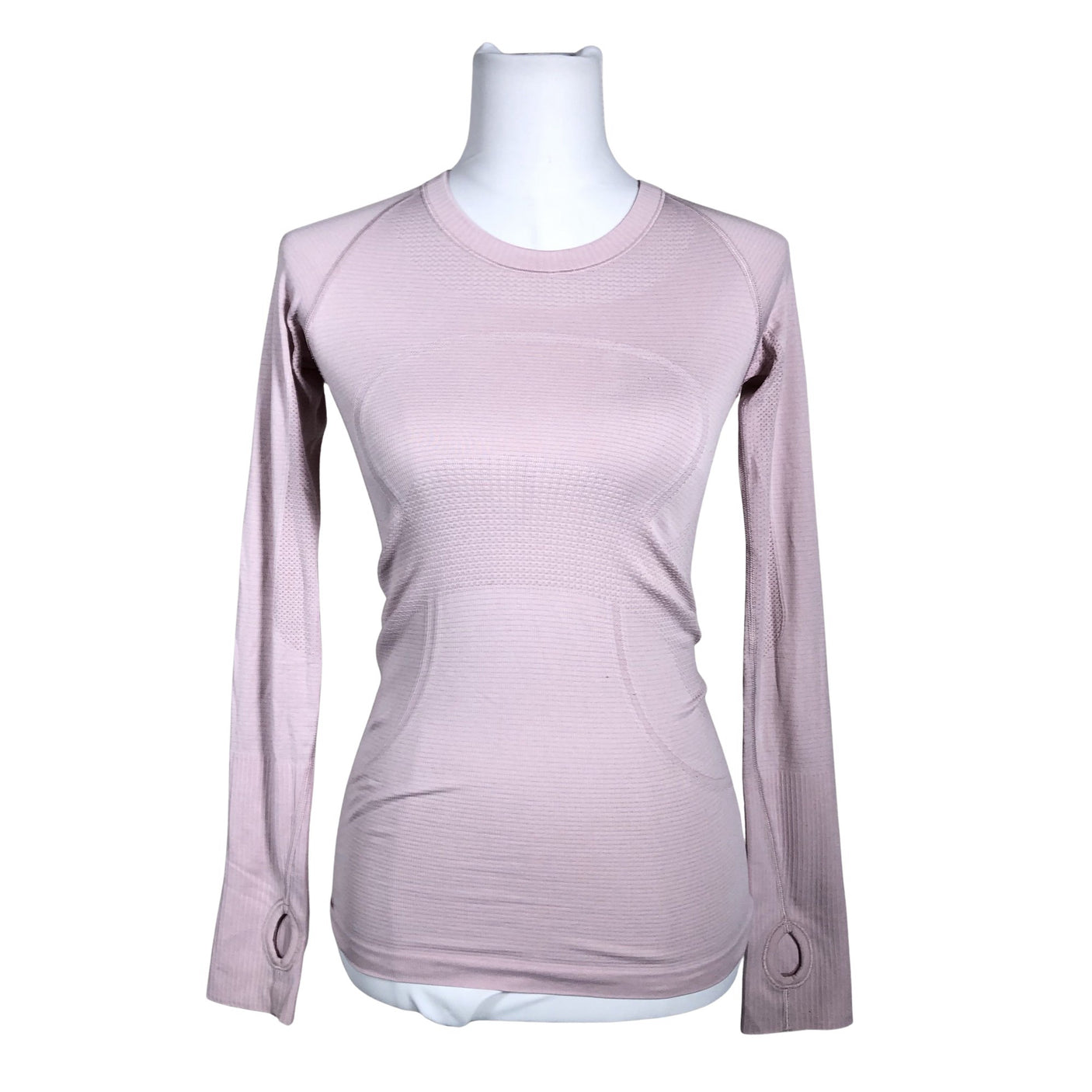 Naisten Lululemon - Urheilupaita, pitkät hihat, koko 34 - Vaaleanpunainen (1)
