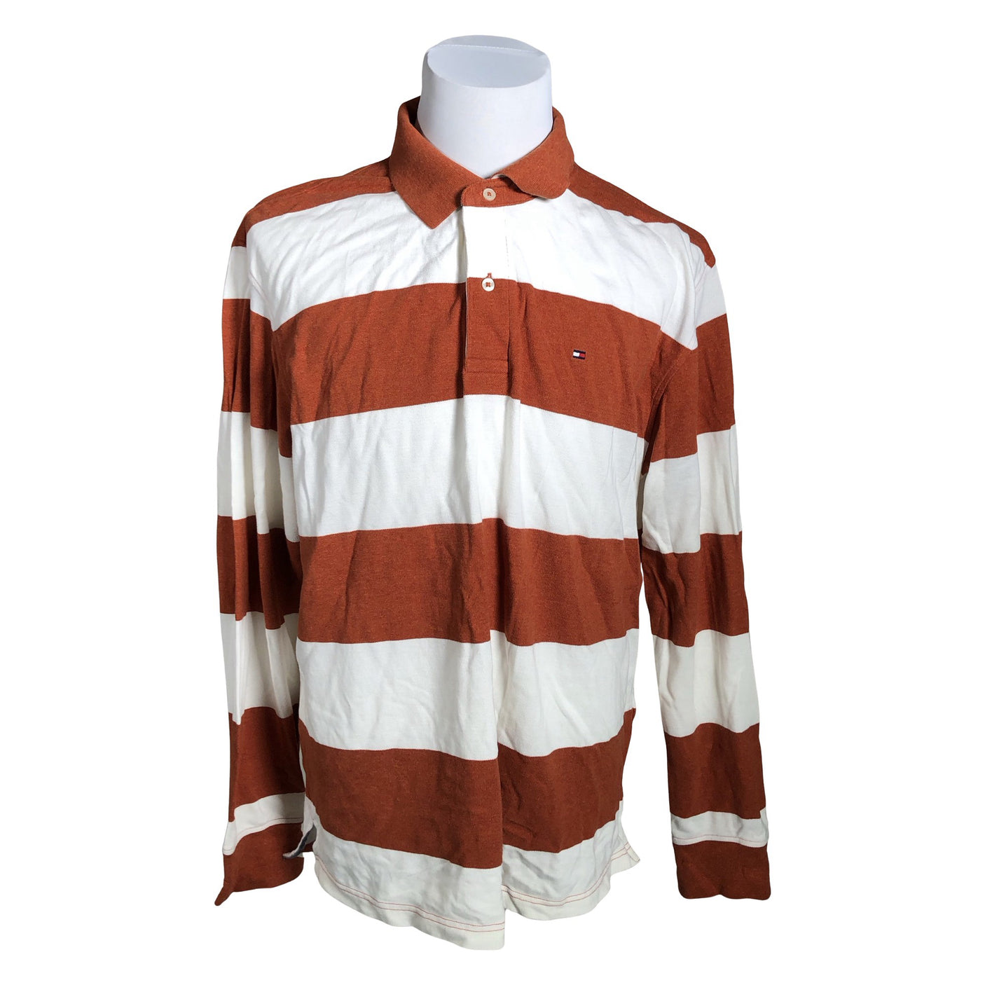 Miesten Tommy Hilfiger - Pikeepaita, koko XL - Ruskea (1)