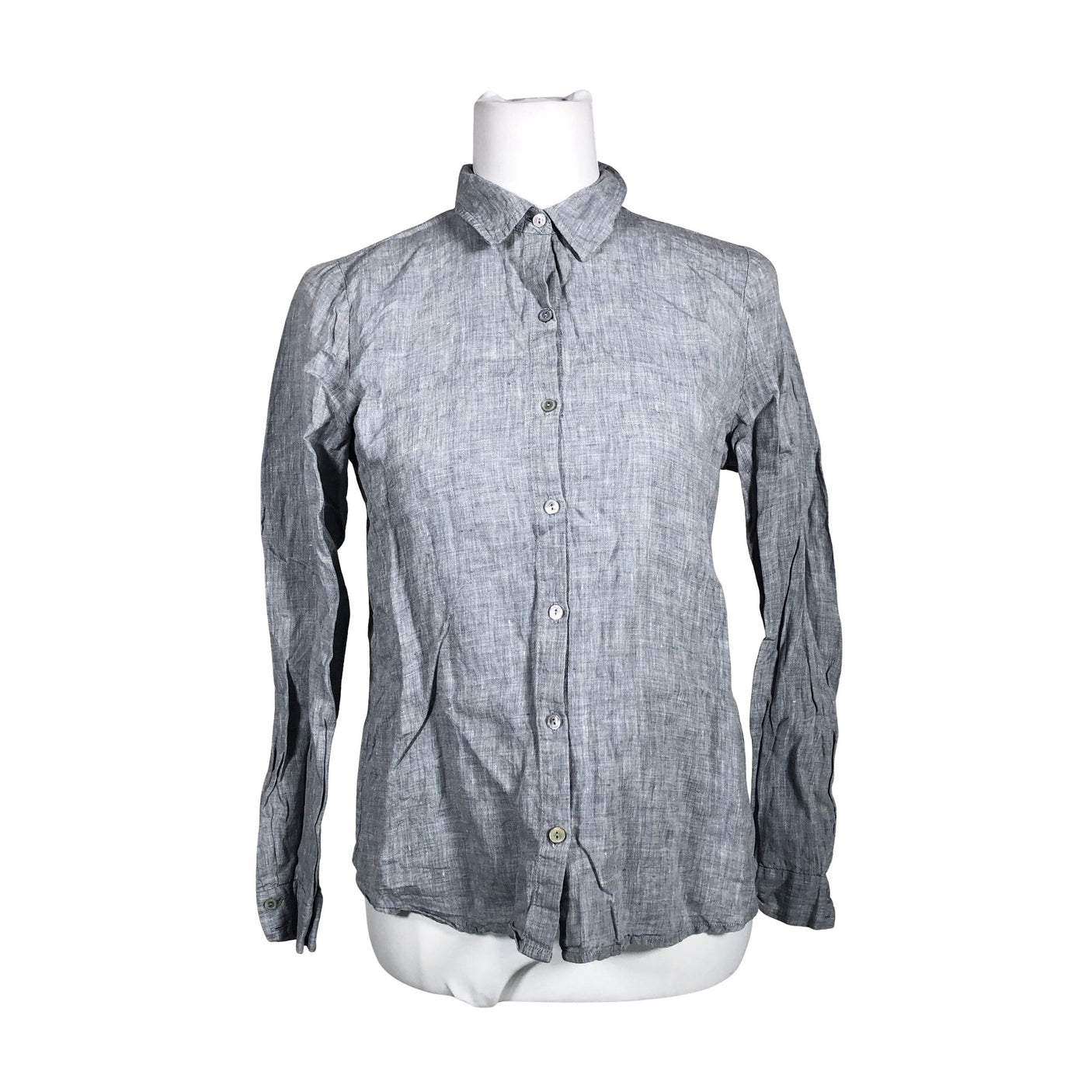 Naisten Eileen Fisher - Kauluspaita, koko 36 - Harmaa (1)