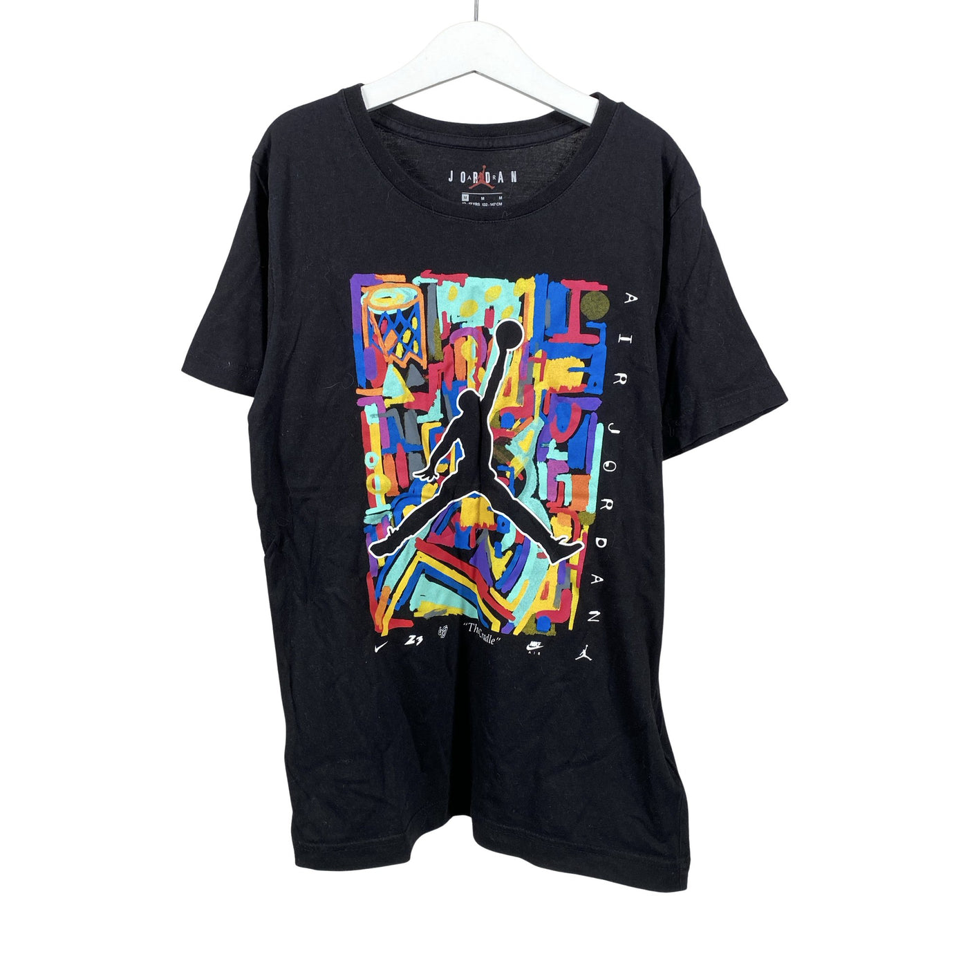 Unisex Jordan (Nike) - T-paita, koko 146 - 152 - Musta (1)