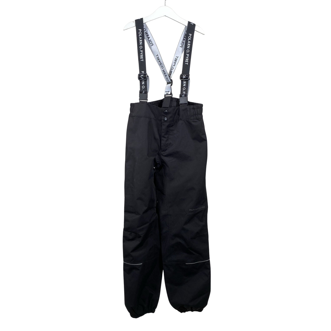 Unisex Polarn O. Pyret - Välikausihousut, koko 128 - 134 - Musta (1)
