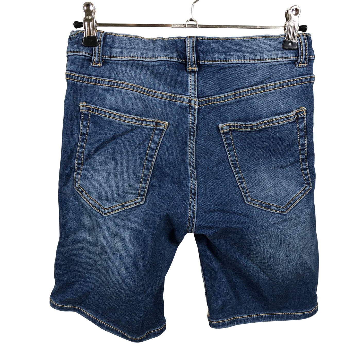 Unisex Lindex - Farkkushortsit, koko 140 - 146 - Sininen (2)