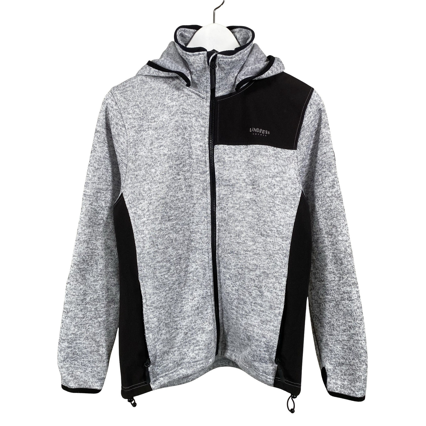 Unisex Lindberg - Fleecetakki, koko 152 - 158 - Harmaa (1)