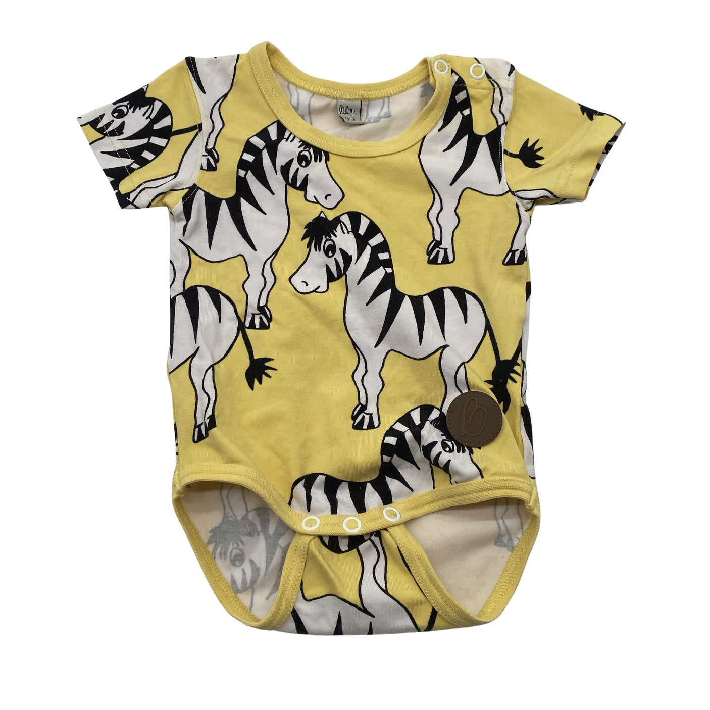 Unisex Blaa - Body, koko 50 - 56 - Keltainen (1)