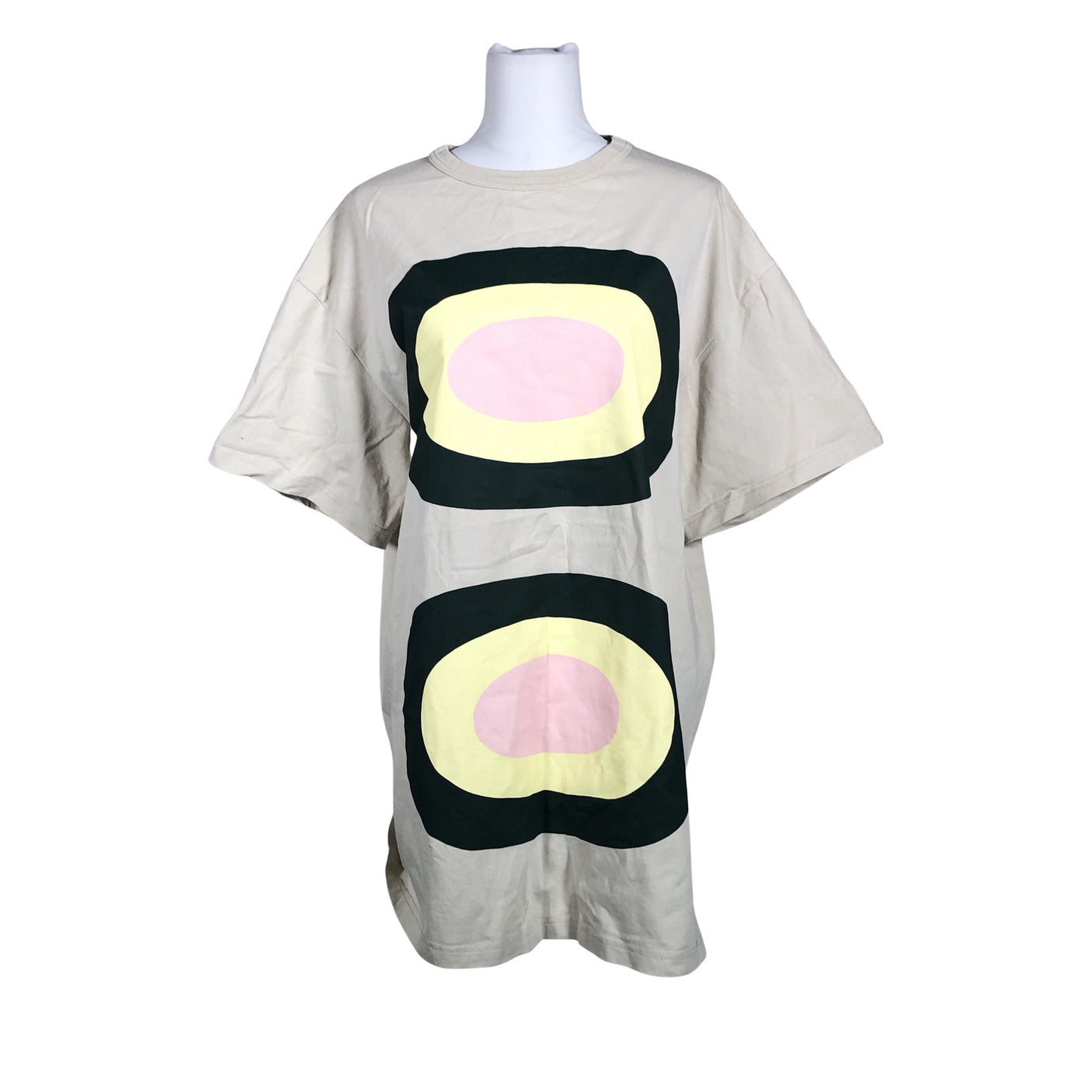 Naisten Marimekko - Trikootunika, koko 38 - Beige (1)