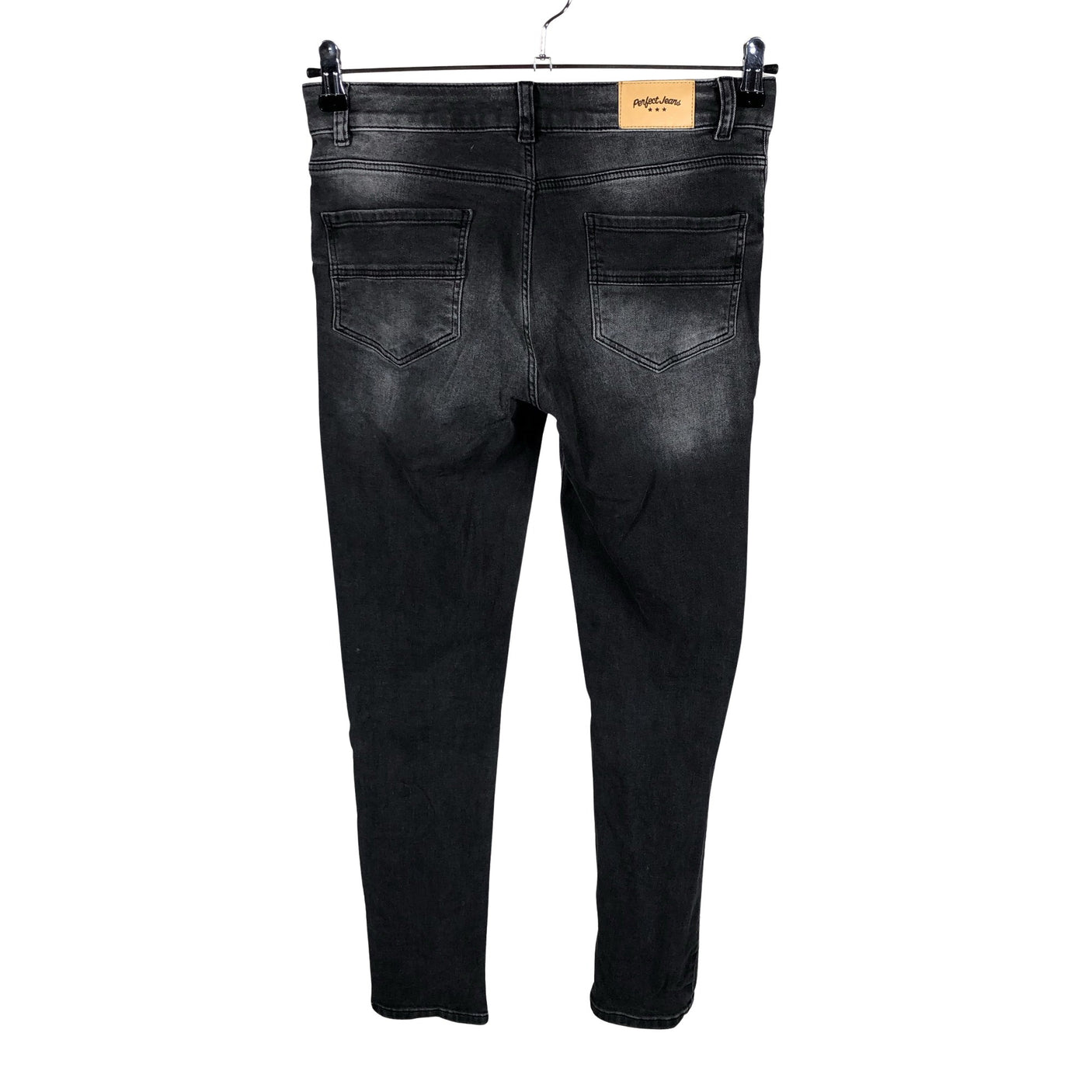 Naisten Perfect Jeans - Farkut, koko 34 - Harmaa (2)