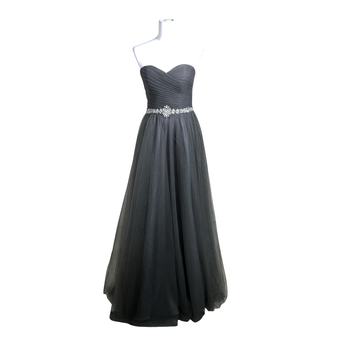 Naisten Dazzling - Iltapuku, koko 36 - Harmaa (1)