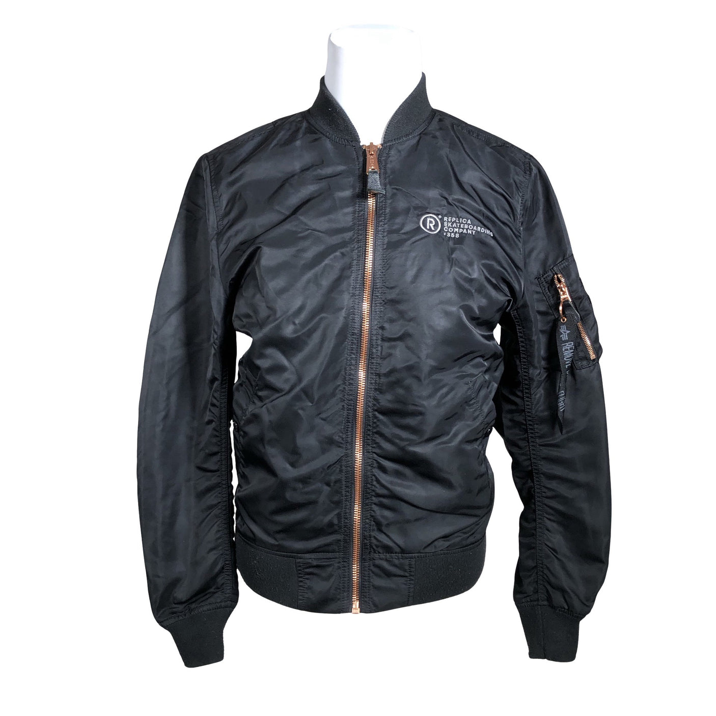 Miesten Alpha Industries - Ulkoilutakki, koko M - Musta (1)