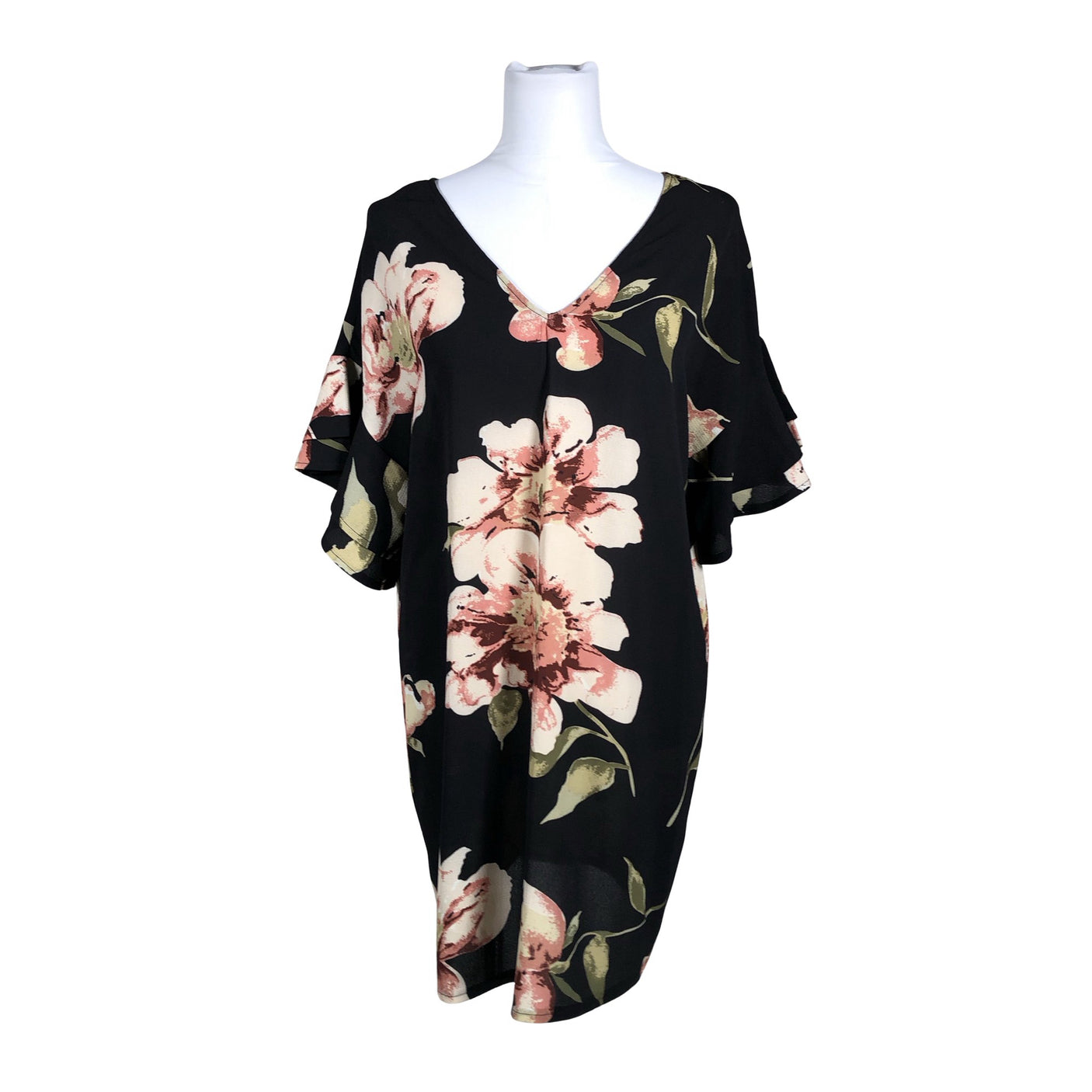Naisten New Look - Sifonkimekko, koko 40 - Musta (1)