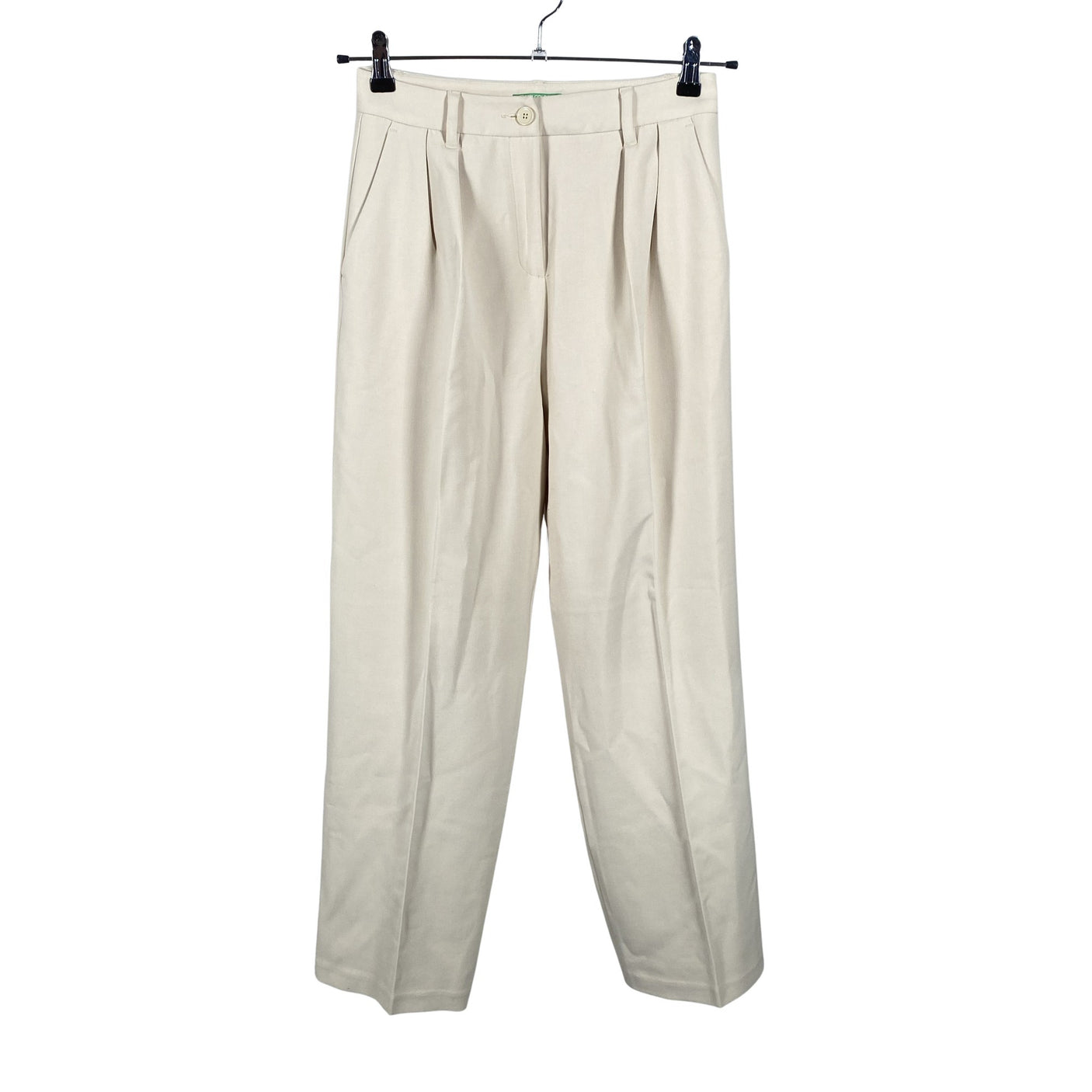 Naisten Benetton - Suorat housut, koko 34 - Beige (1)