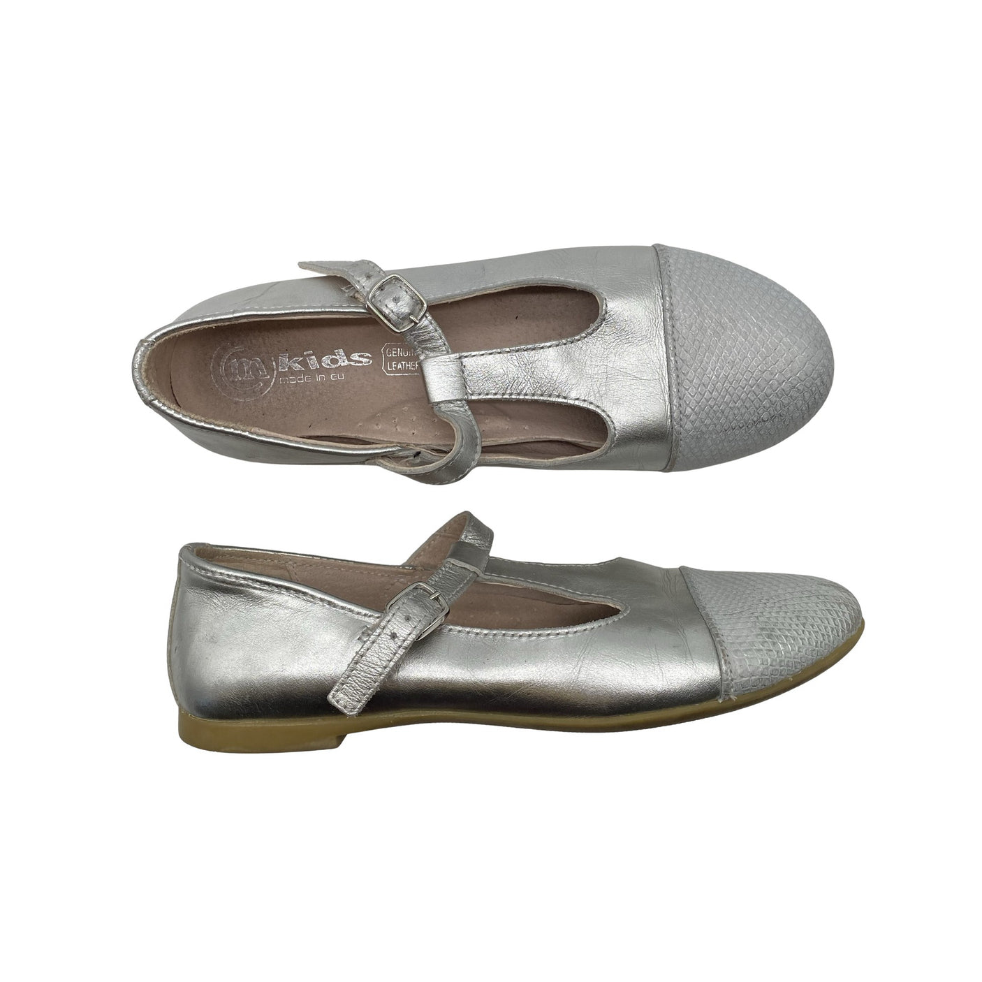 Tyttöjen M kids - Ballerinat, koko 36 - Harmaa (1)
