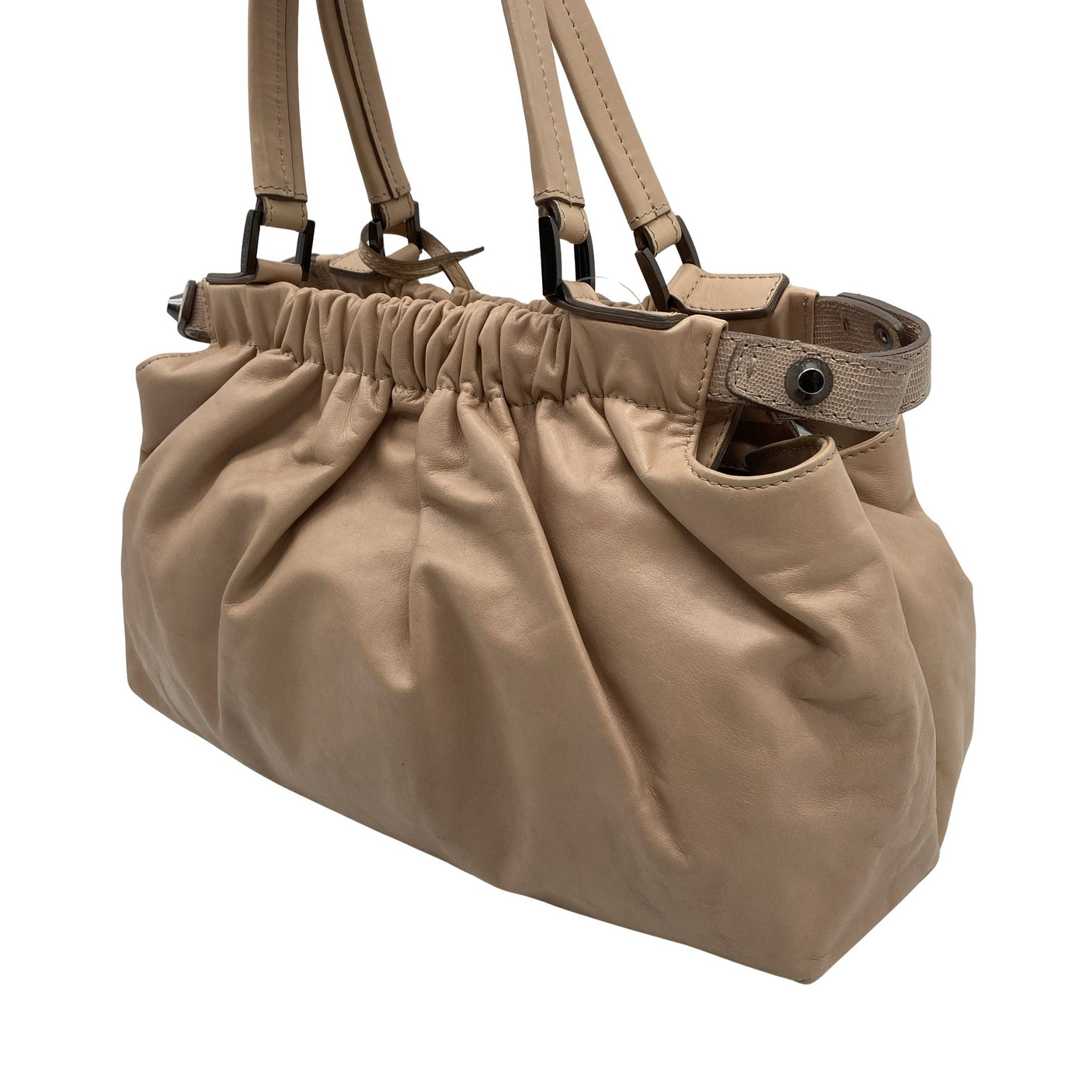 Naisten Sportmax - Käsilaukku, koko Maxi - Beige (2)