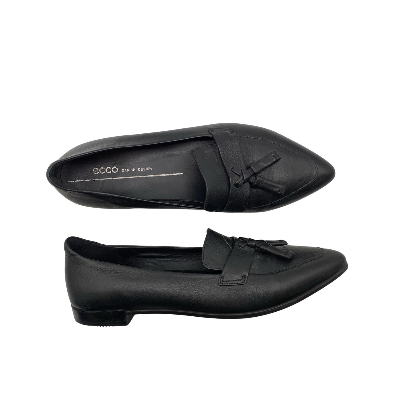 Naisten Ecco - Loaferit, koko 39 - Musta (1)