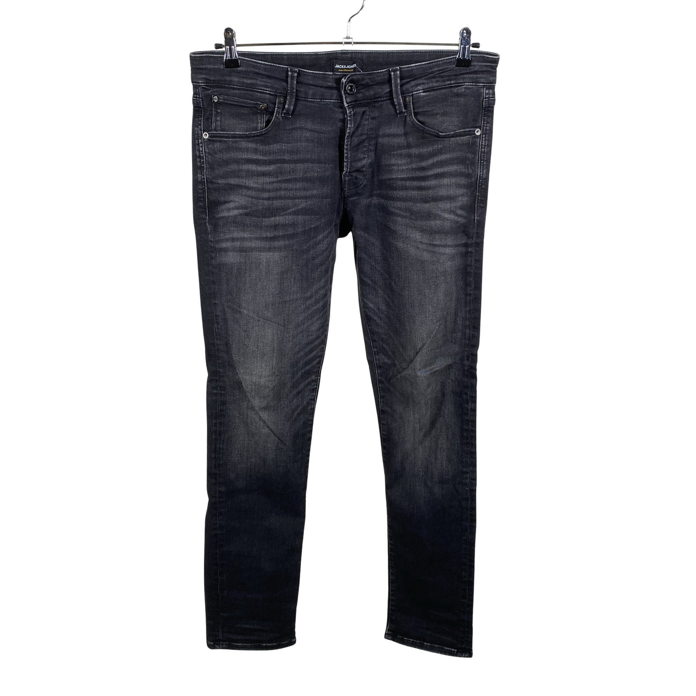 Miesten Jack & Jones - Farkut, koko W34 - Harmaa (1)