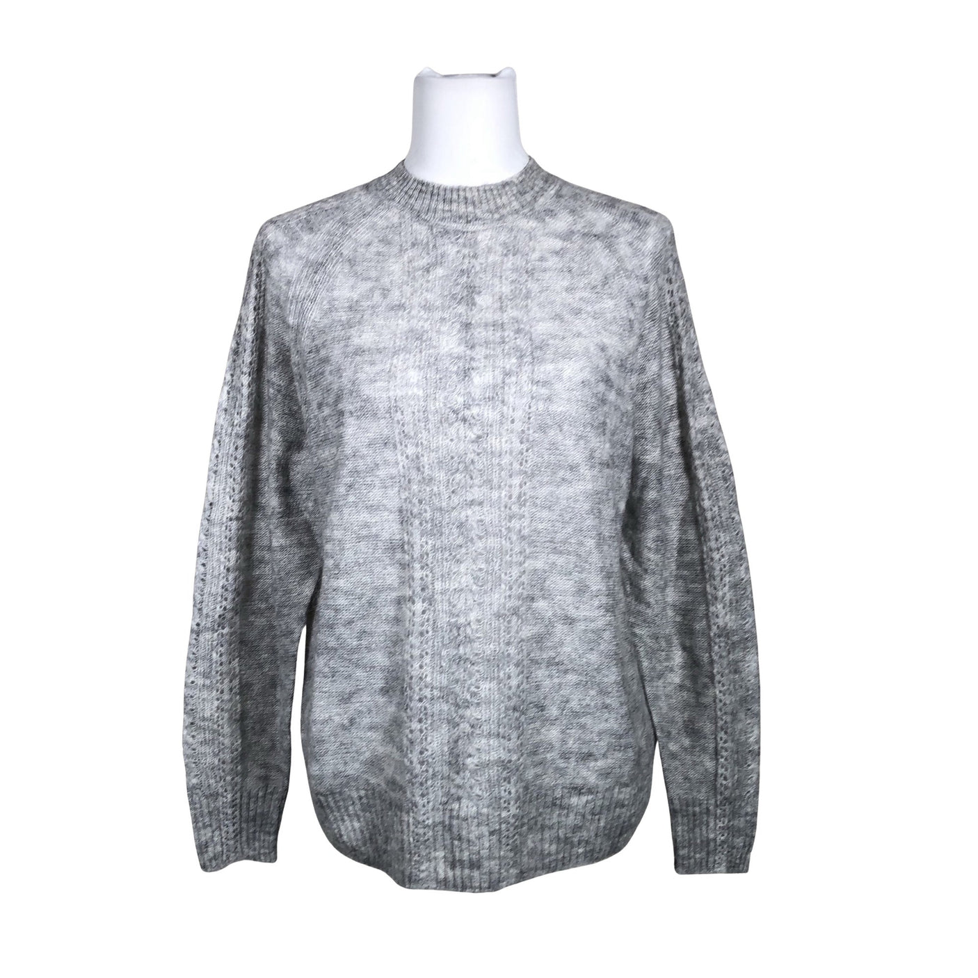 Naisten Esprit - Neulepaita, koko 40 - Harmaa (1)
