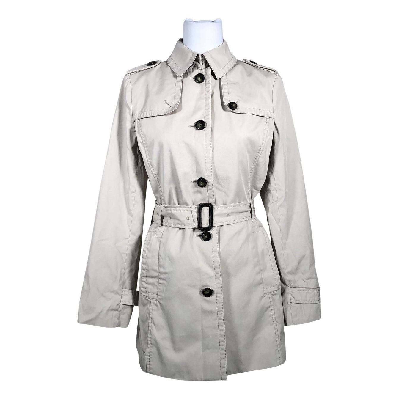 Naisten Tommy Hilfiger - Trenssitakki, koko 36 - Beige (1)