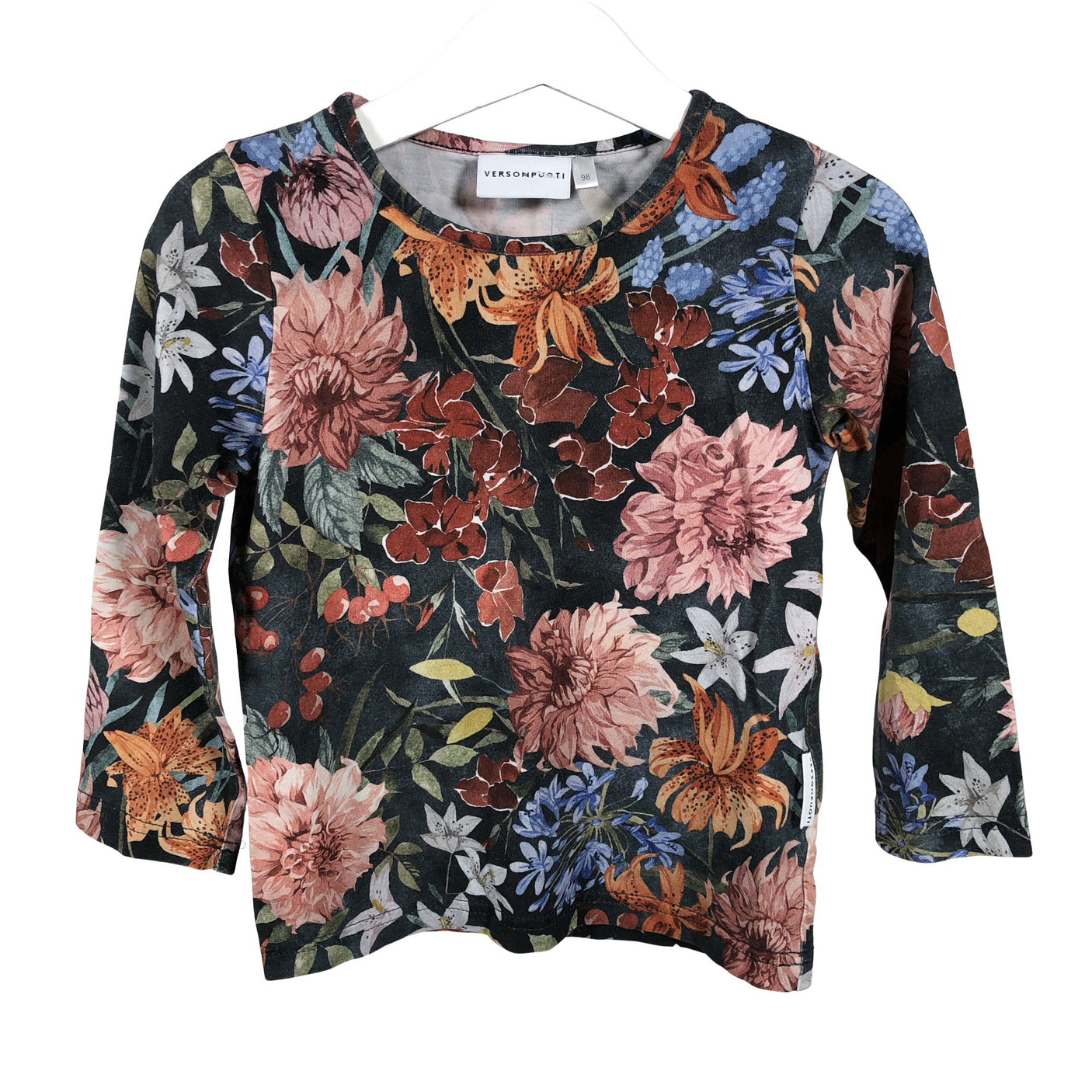 Unisex Versonpuoti - Trikoopaita, koko 92 - 98 - Harmaa (1)