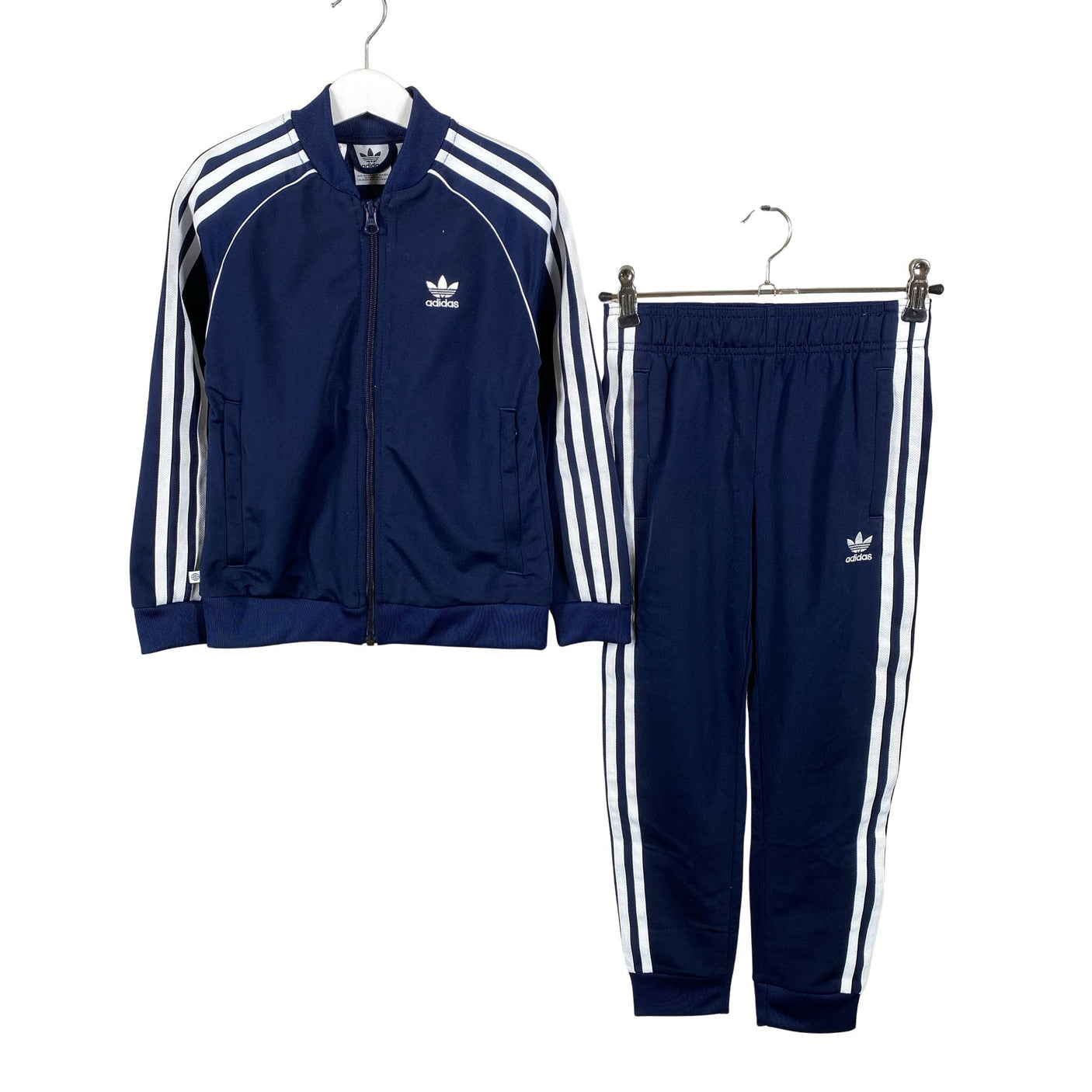 Unisex Adidas - Verryttelytakki, koko 122 - 128 - Sininen (1)