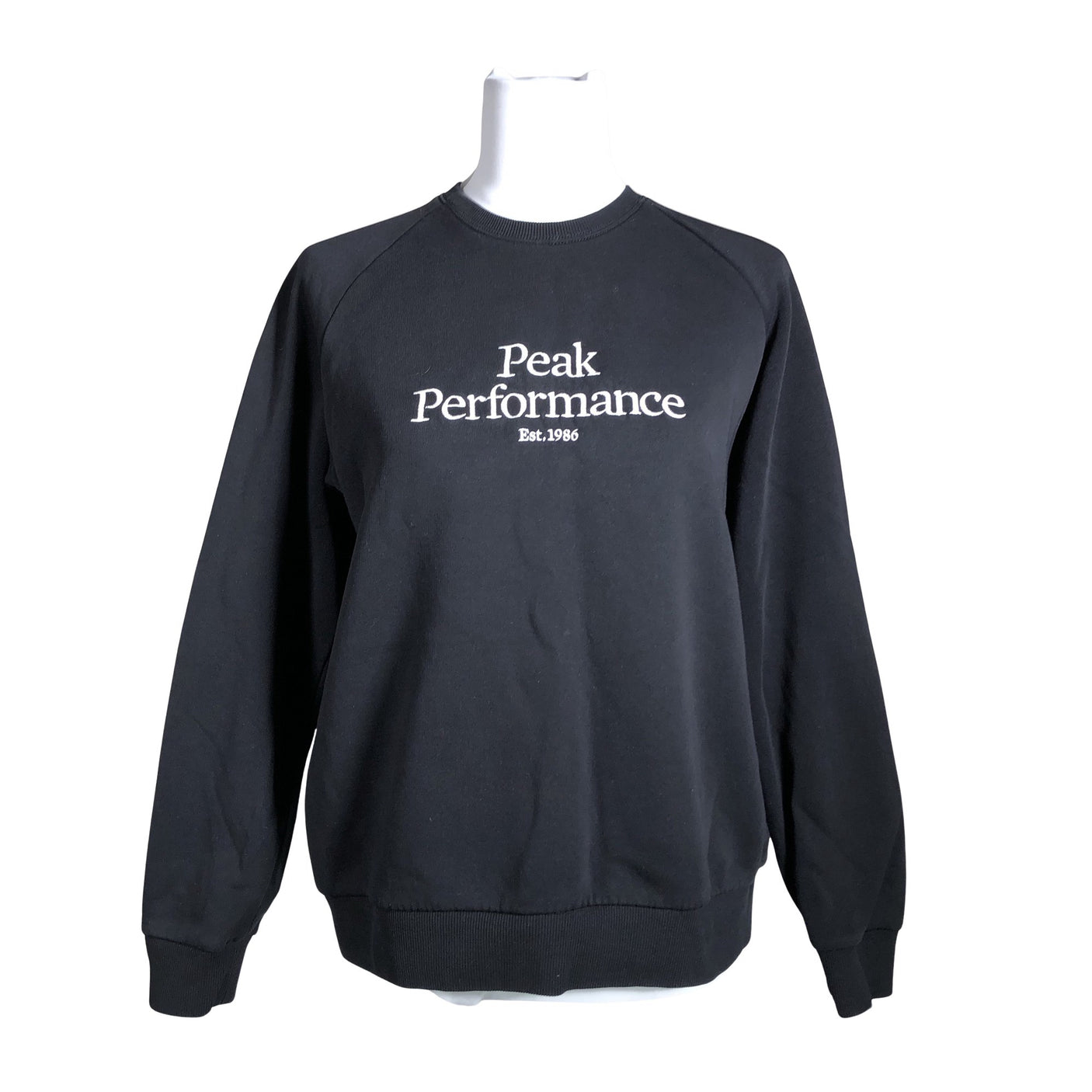 Naisten Peak Performance - Collegepaita, koko 38 - Musta (1)