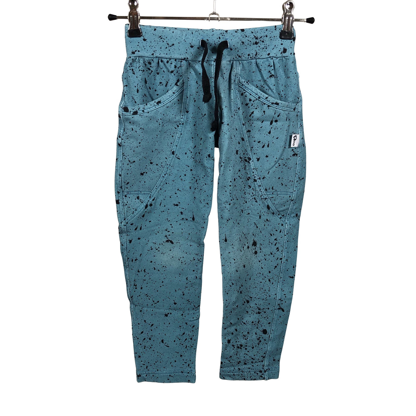 Unisex Roo - Collegehousut, koko 104 - 110 - Sininen (1)
