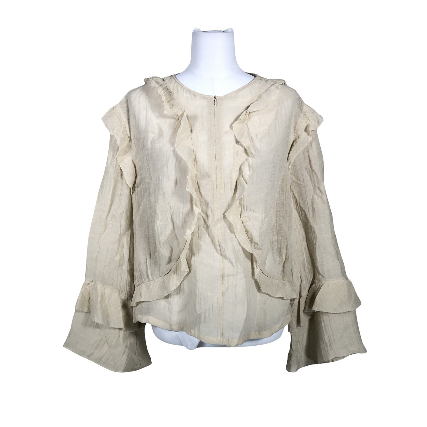 Naisten Massimo Dutti - Pusero, koko 36 - Beige (1)