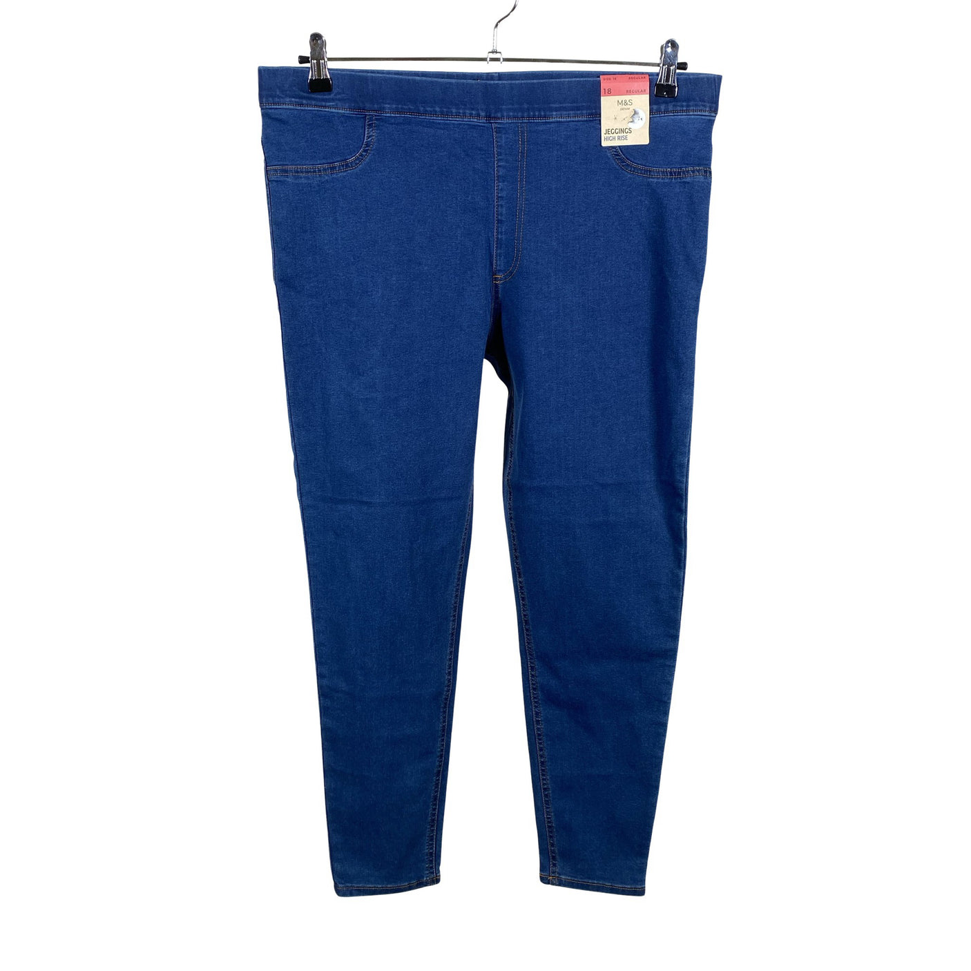 Naisten Marks&Spencer - Farkkuleggingsit, koko 44 - Sininen (1)
