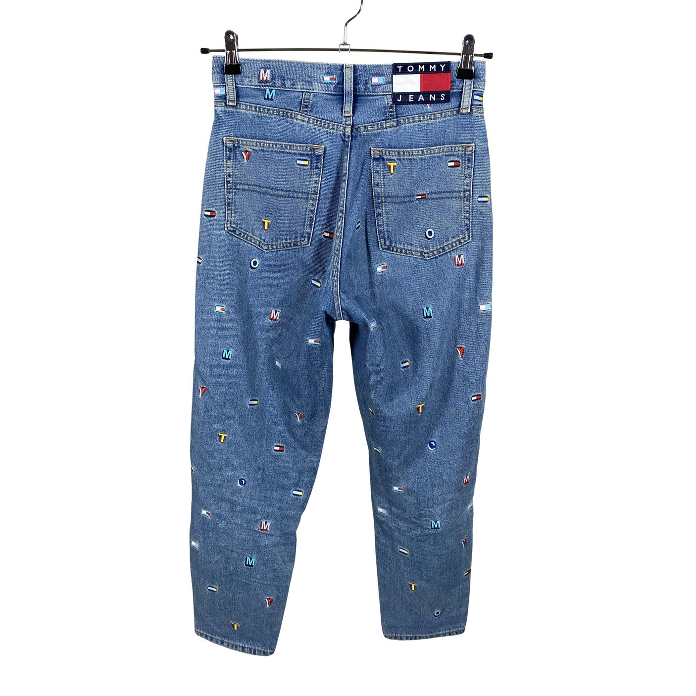 Naisten Tommy Jeans (Tommy Hilfiger) - Farkut, koko W26 - Sininen (2)