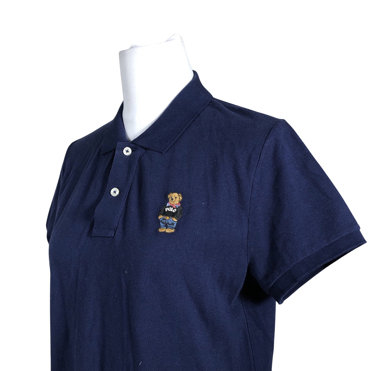 Naisten Polo Ralph Lauren - Pikeemekko, koko 40 - Sininen (2)