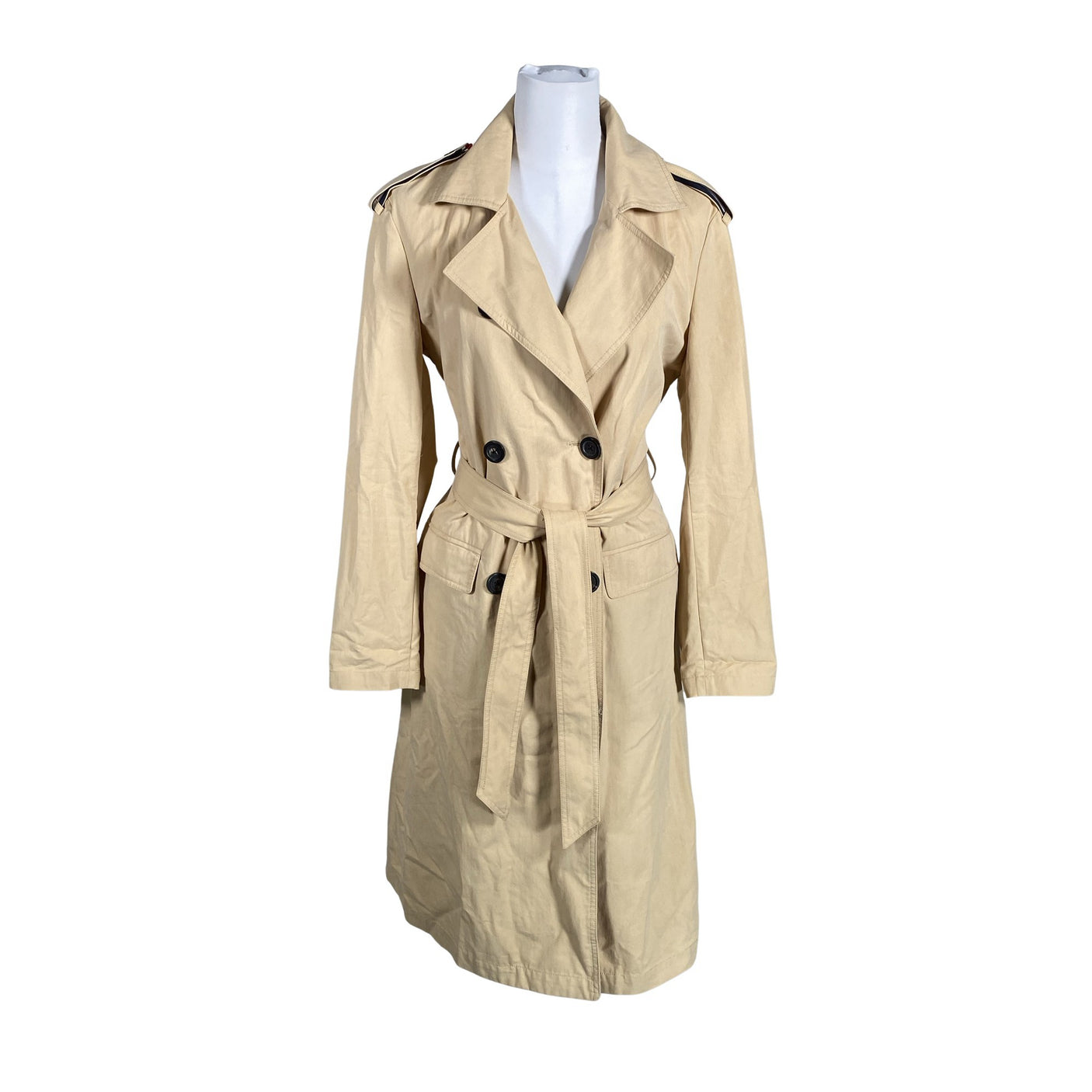 Naisten Tommy Jeans (Tommy Hilfiger) - Trenssitakki, koko Ei kokoa - Beige (1)