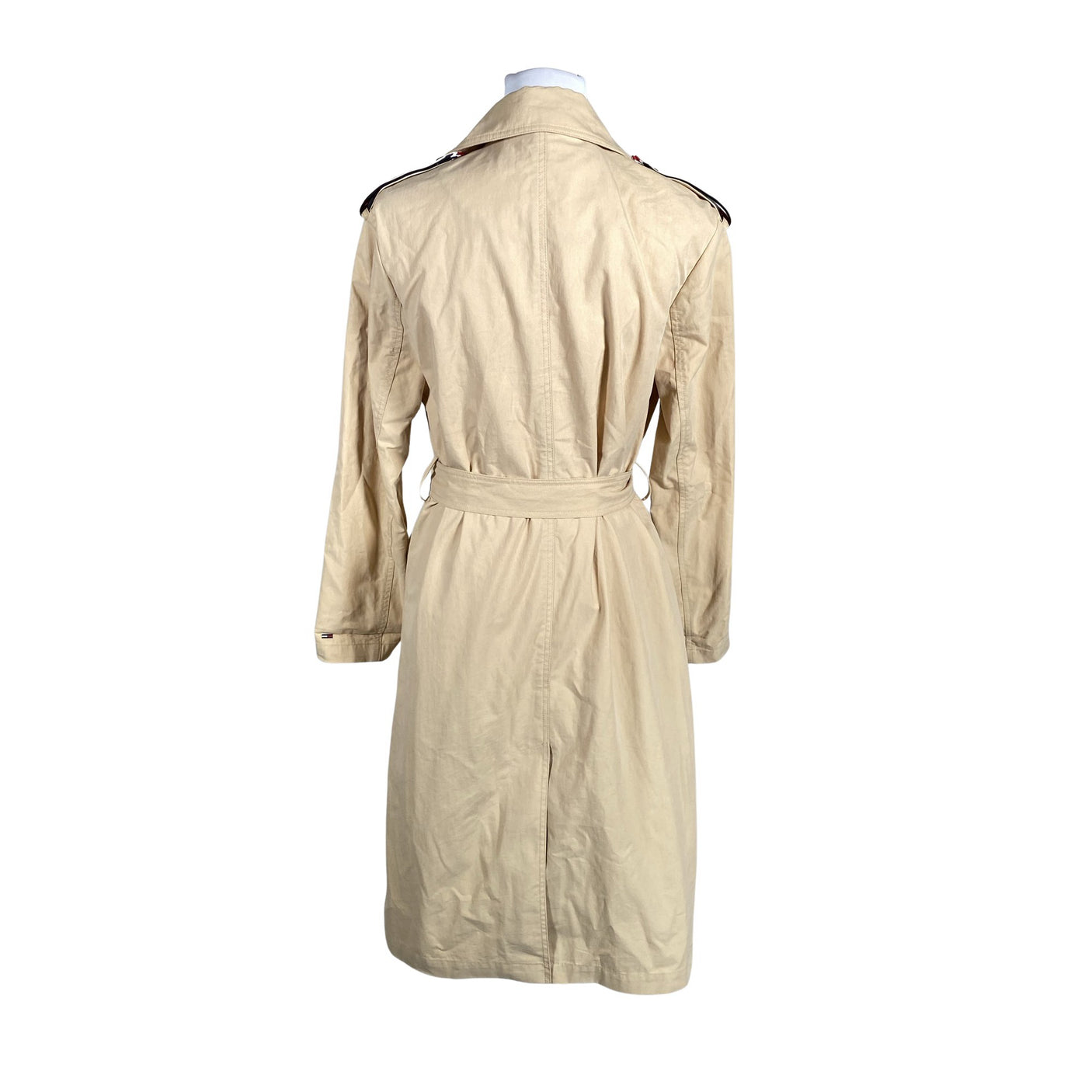 Naisten Tommy Jeans (Tommy Hilfiger) - Trenssitakki, koko Ei kokoa - Beige (2)