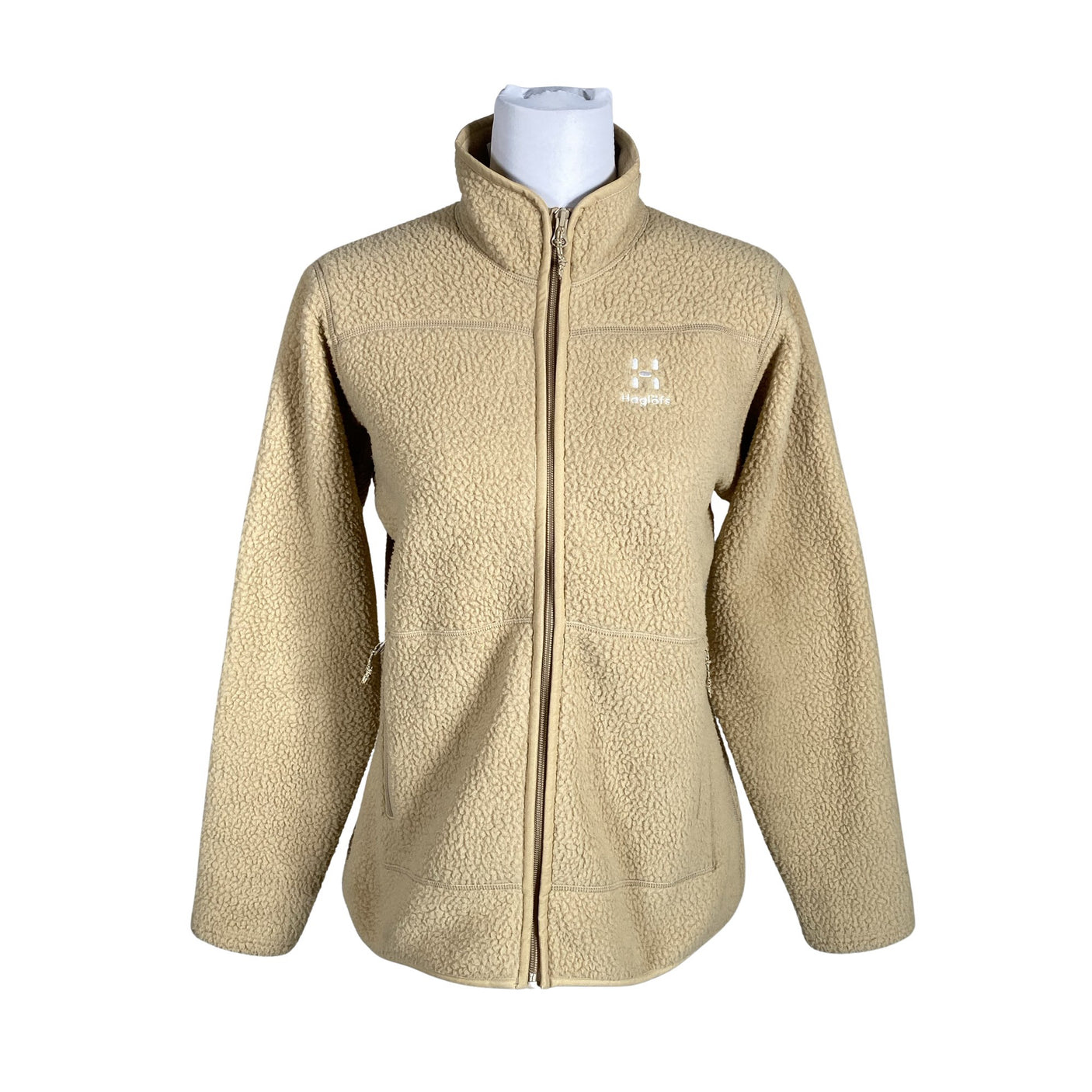 Naisten Haglöfs - Fleecetakki, koko 38 - Beige (1)