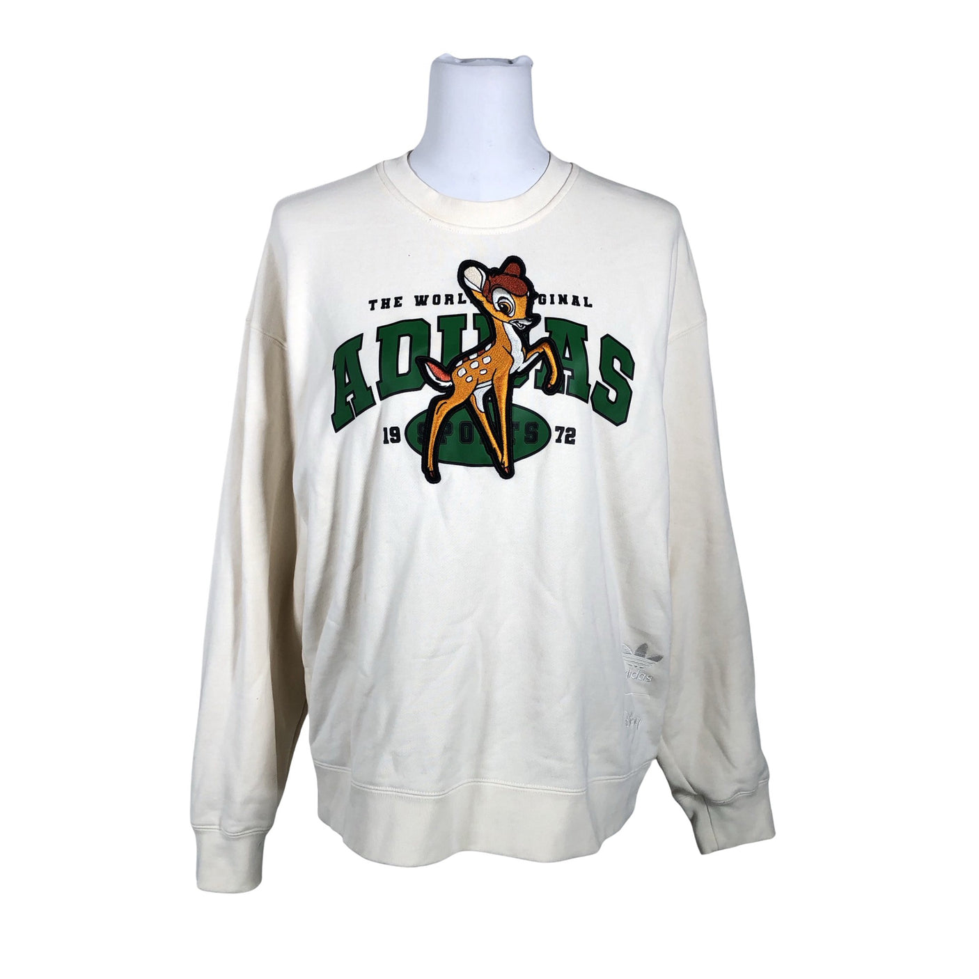 Naisten Adidas - Collegepaita, koko 36 - Luonnonvalkoinen (1)