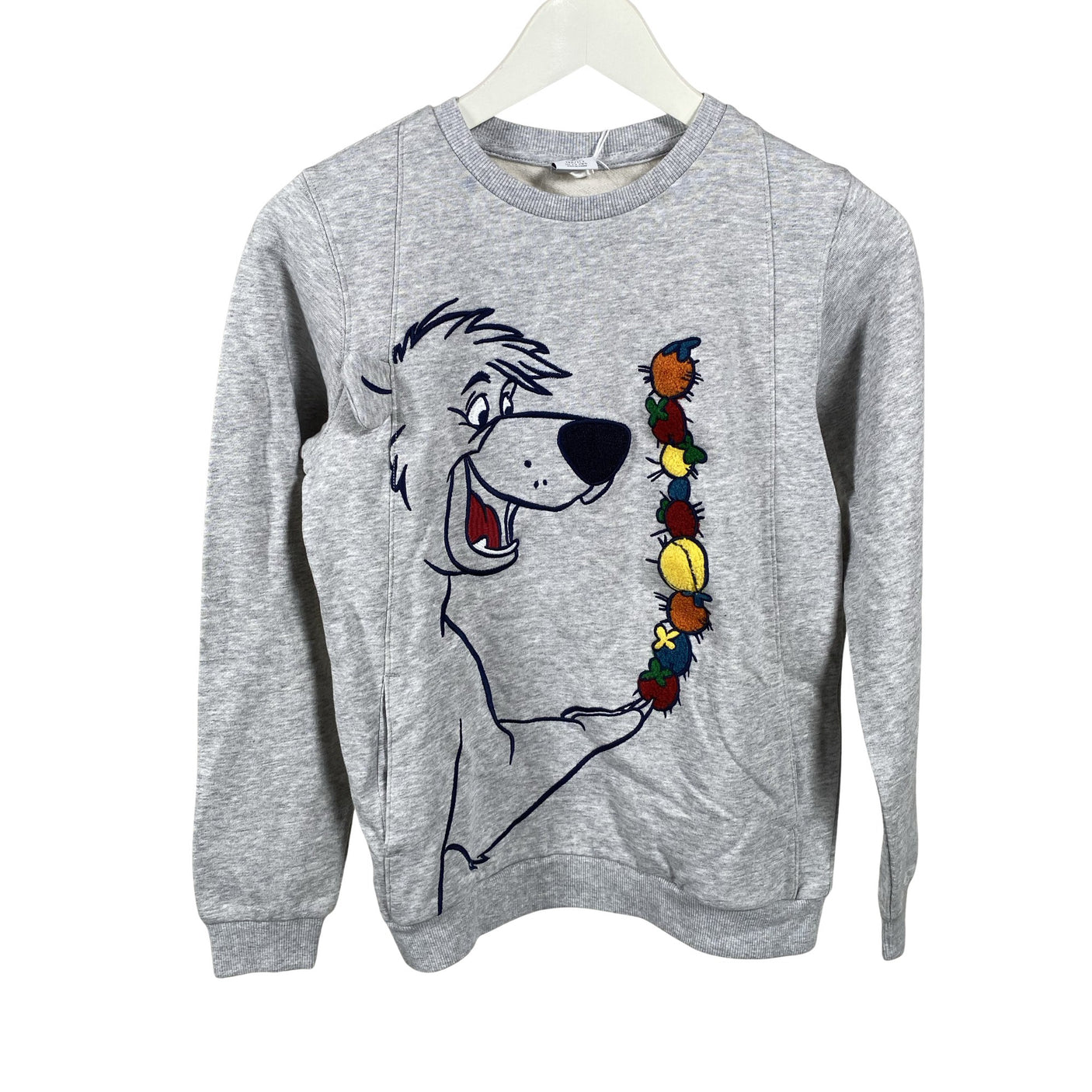 Unisex Polarn O. Pyret - Collegepaita, koko 146 - 152 - Harmaa (1)