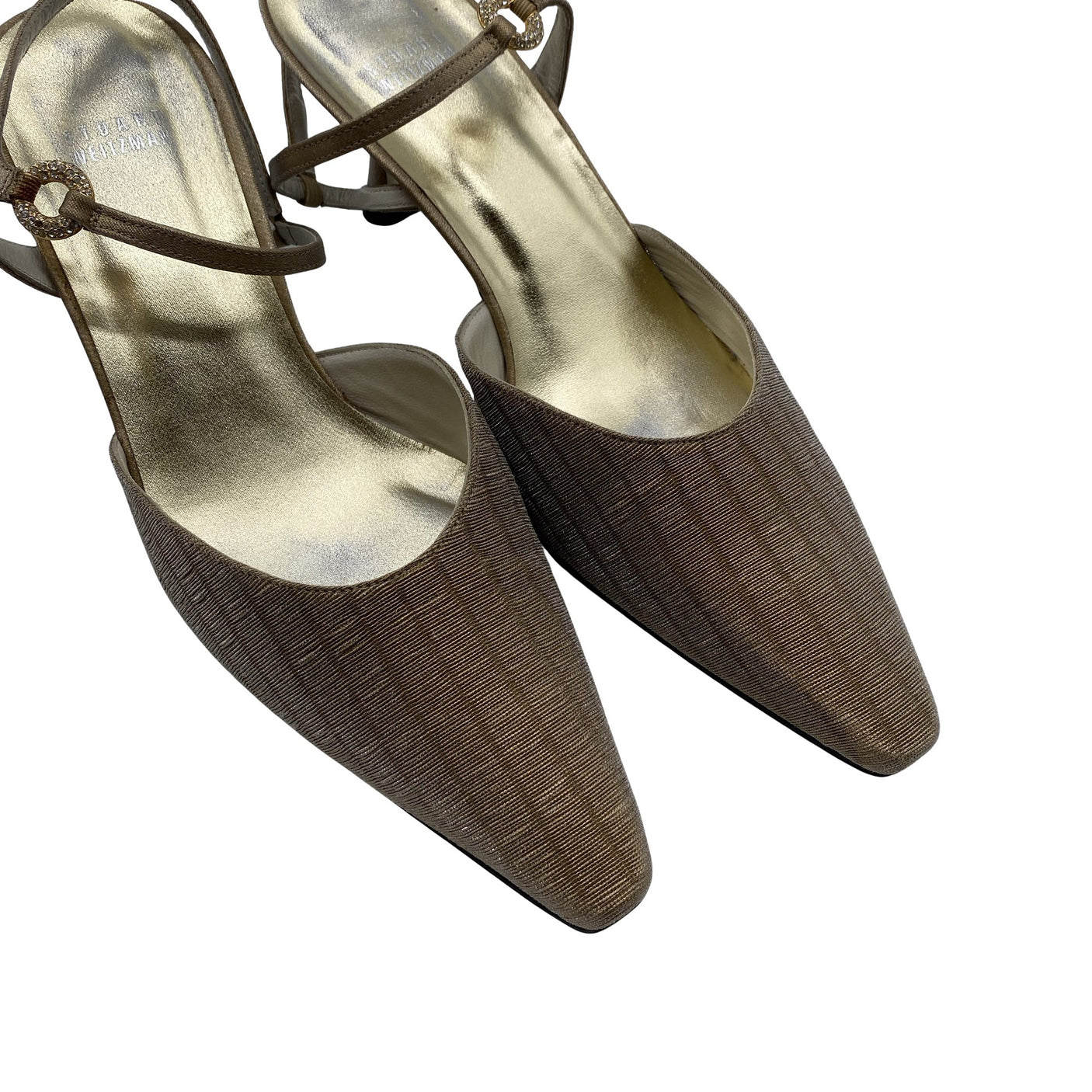 Naisten Stuart Weitzman - Juhlakorkokengät, koko 40 - Kulta (3)