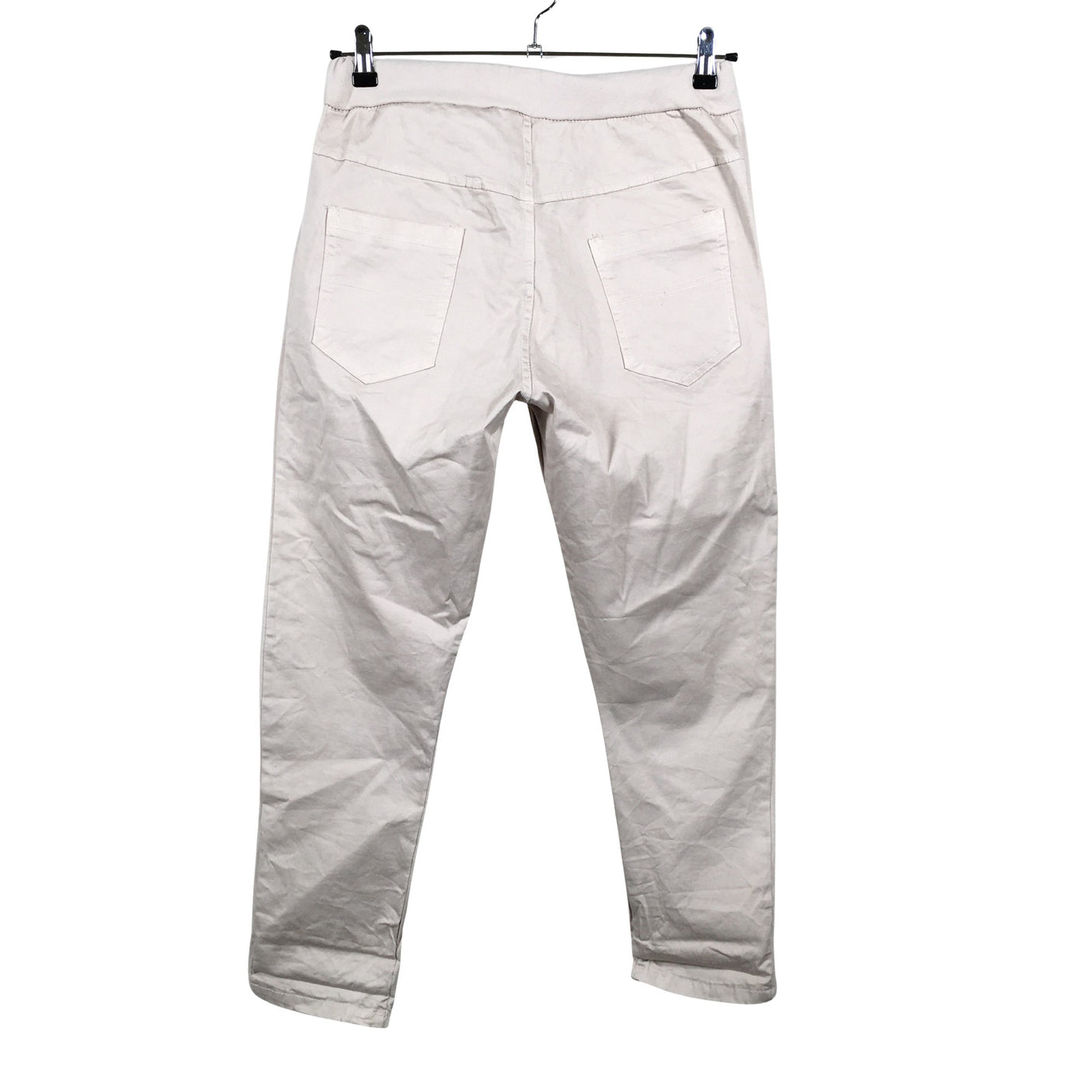 Naisten Perfect Jeans - Kangashousut, koko 40 - Beige (2)