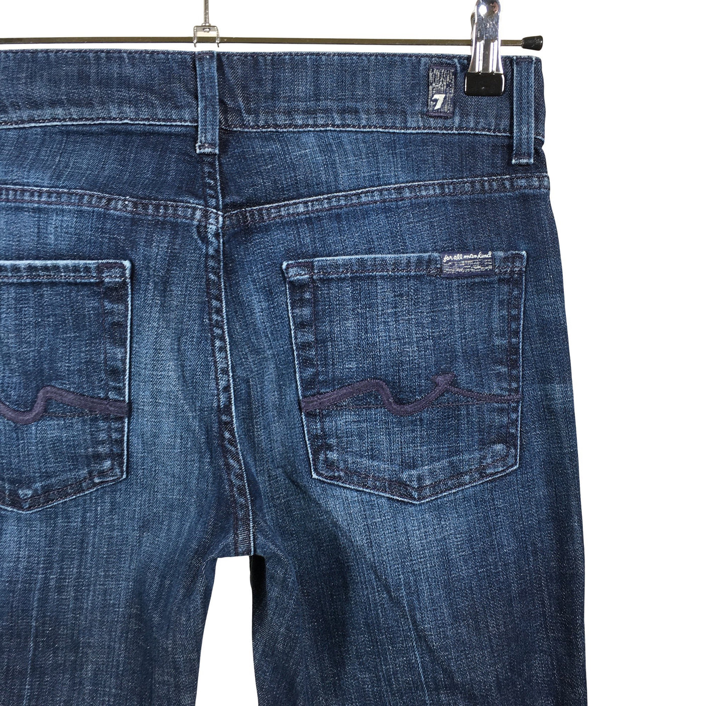 Naisten 7 for all mankind - Farkut, koko W28 - Sininen (3)