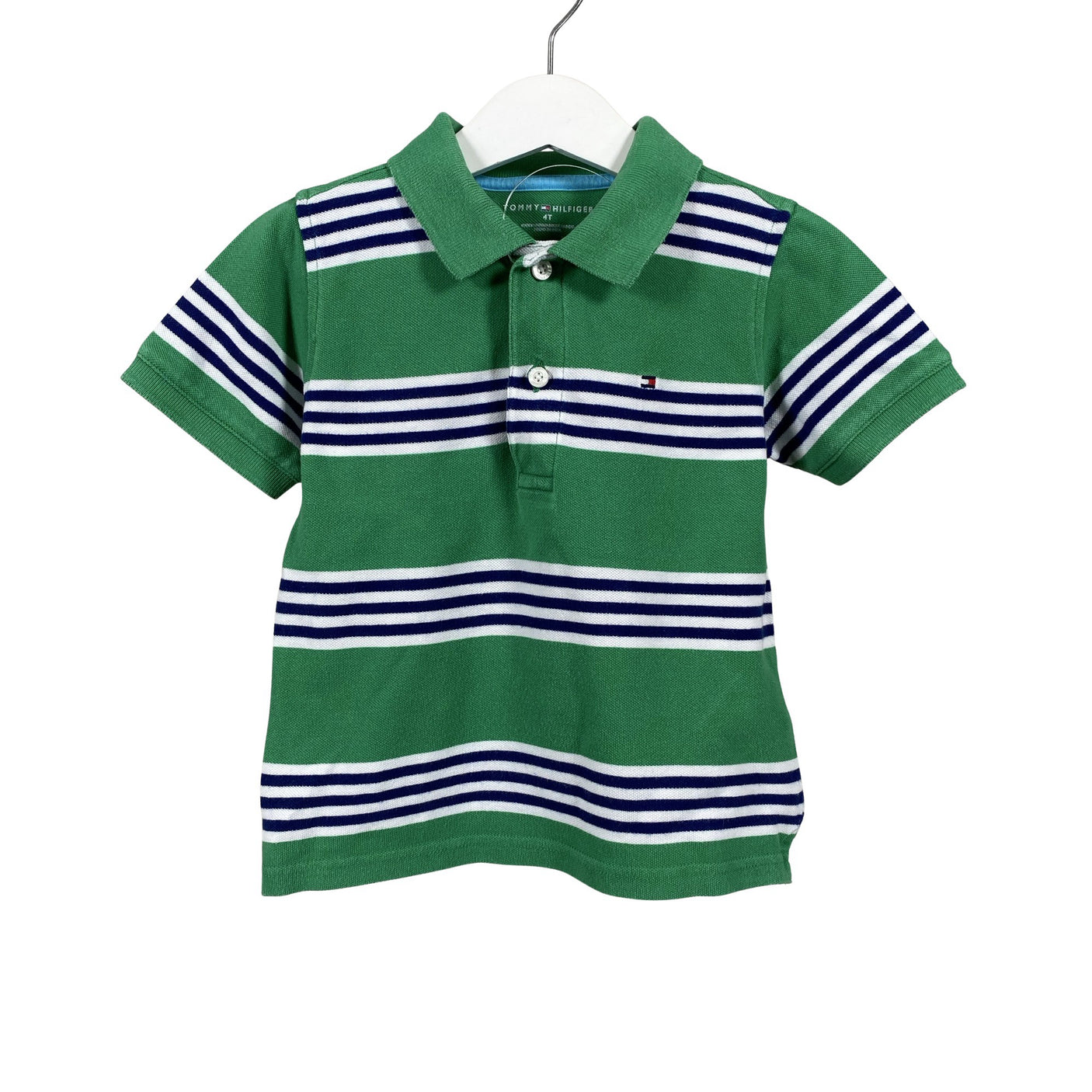 Poikien Tommy Hilfiger - Pikeepaita, koko 98 - 104 - Vihreä (1)