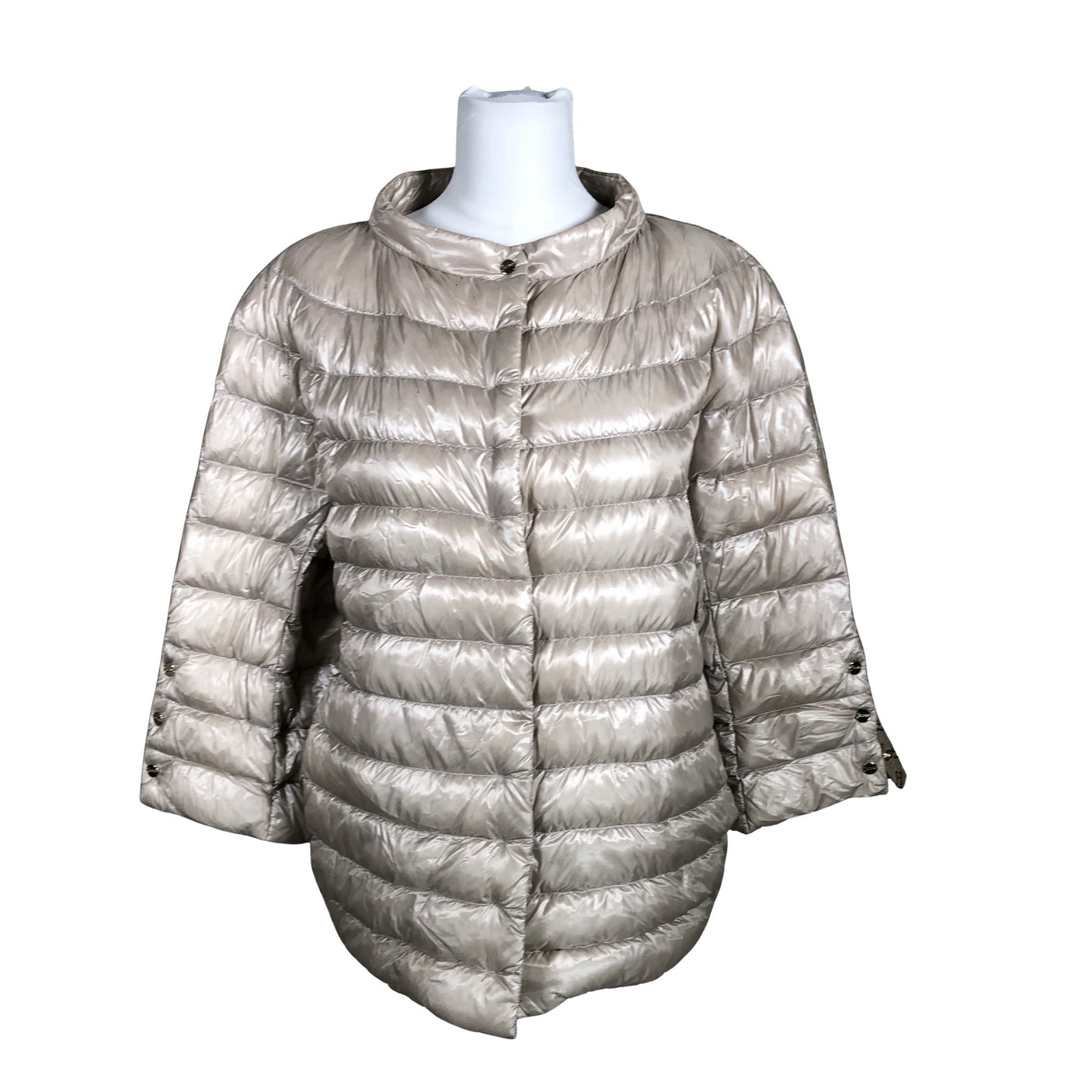 Naisten Herno - Kevyttoppatakki, koko 38 - Beige (1)