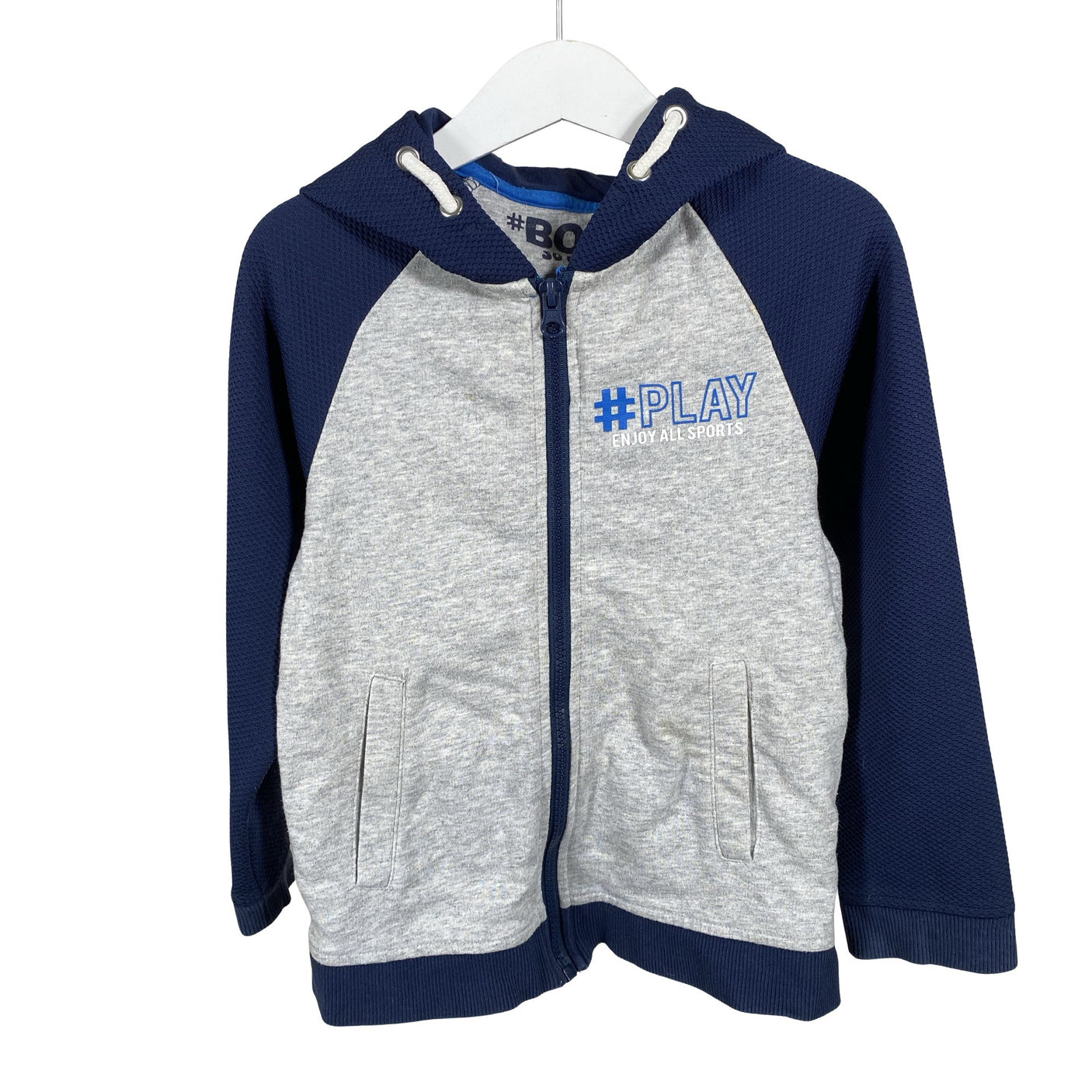 Unisex Bogi - Huppari, koko 116 - 122 - Sininen (1)