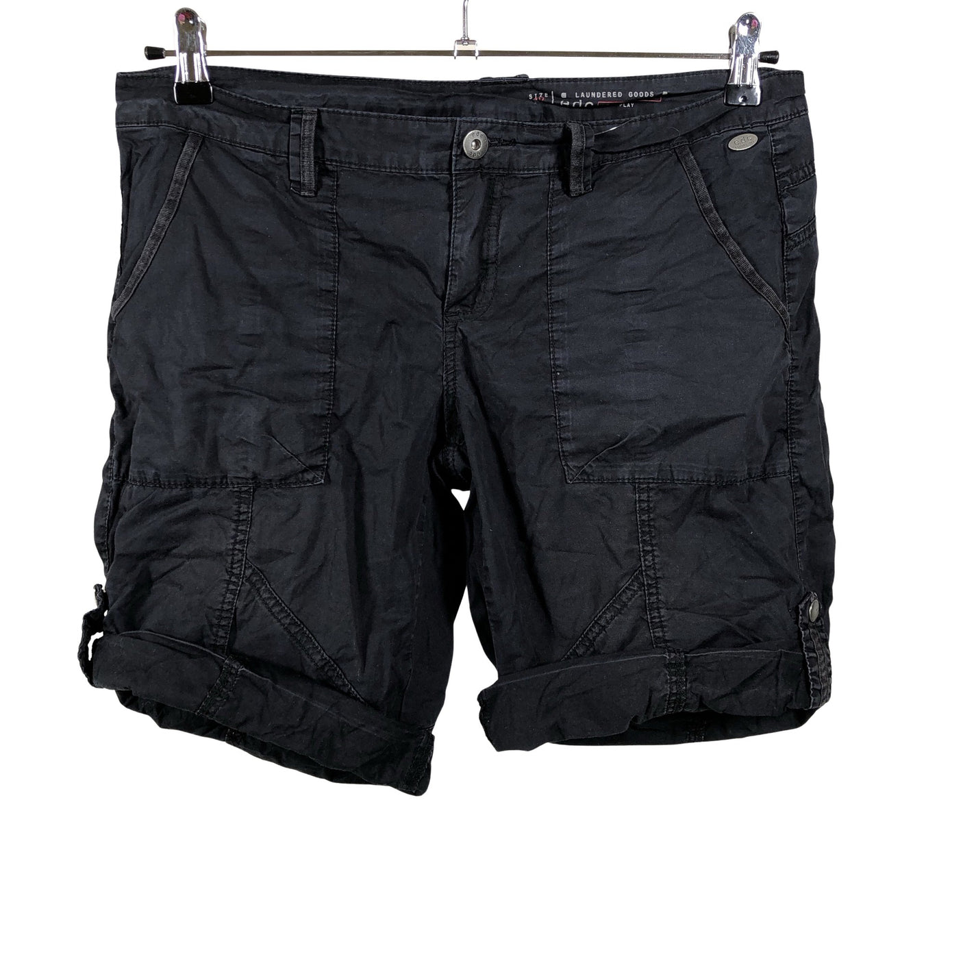Naisten EDC by Esprit - Shortsit, koko 50 - Musta (1)