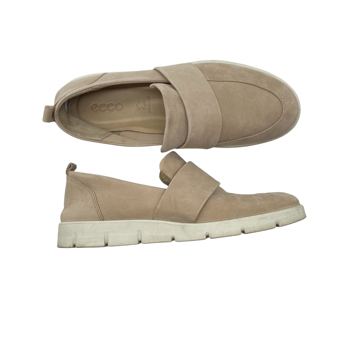 Naisten Ecco - Loaferit, koko 38 - Beige (1)