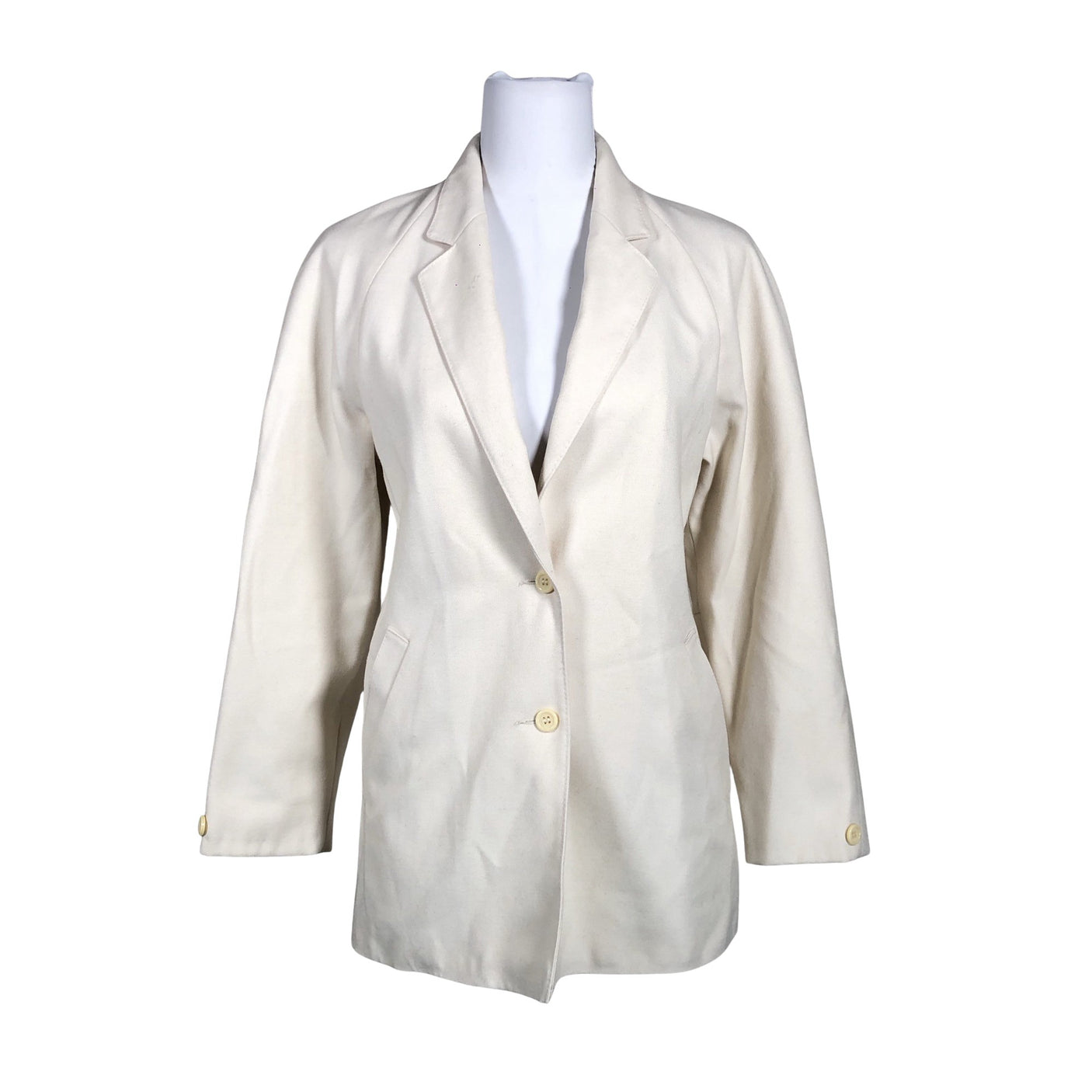 Naisten Master-Coat - Jakku, koko 36 - Luonnonvalkoinen (1)