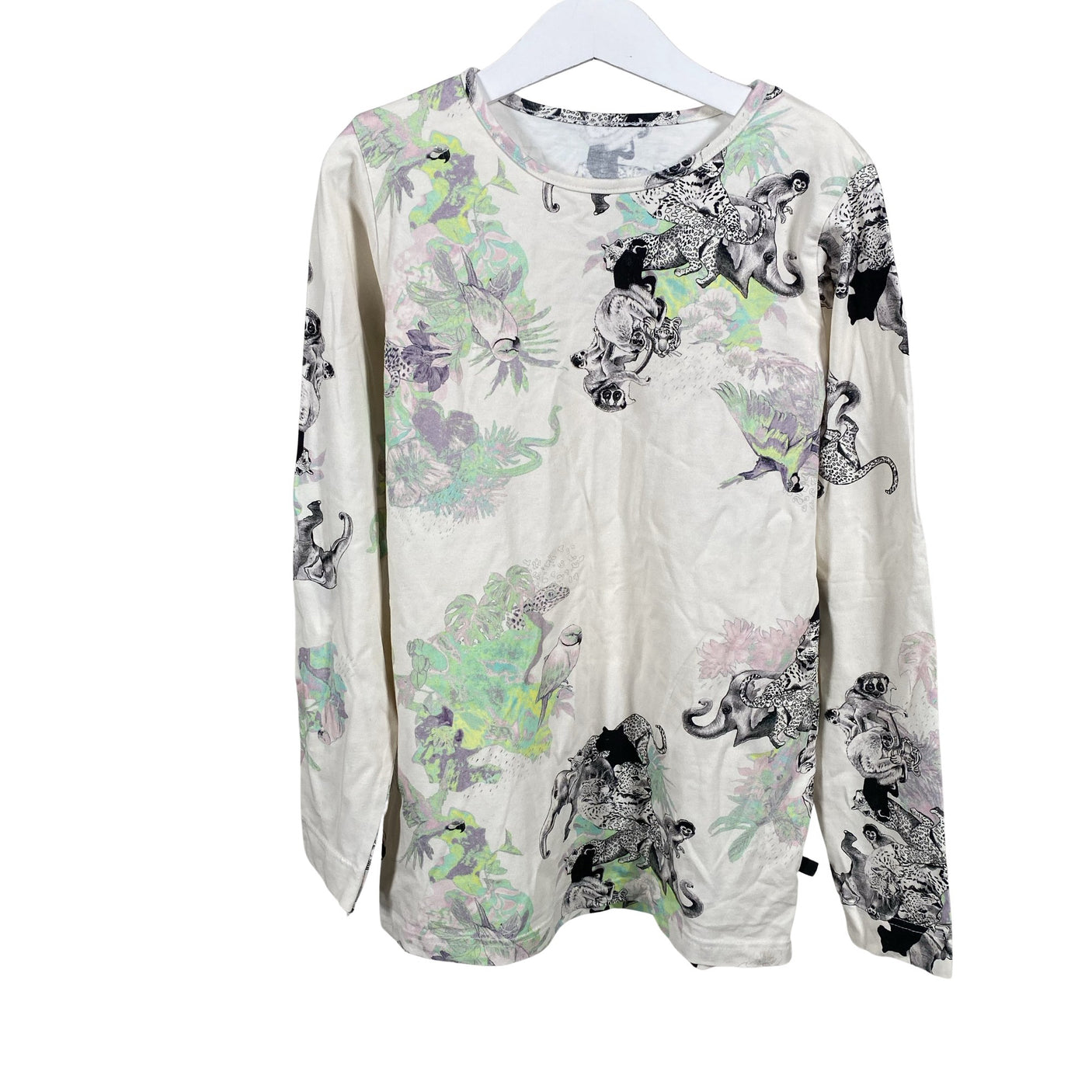 Unisex Vimma - Trikoopaita, koko 140 - 146 - Luonnonvalkoinen (1)