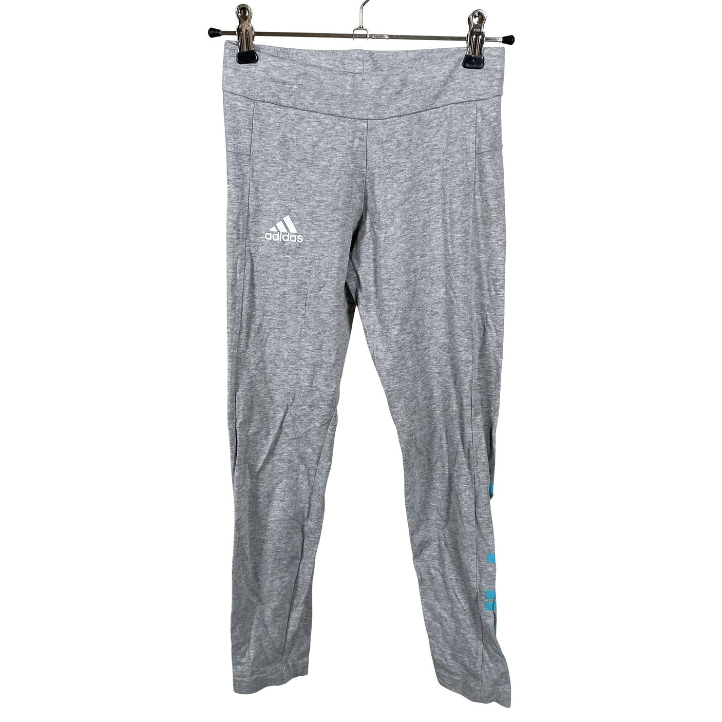 Tyttöjen Adidas - Leggingsit, koko 140 - 146 - Harmaa (1)