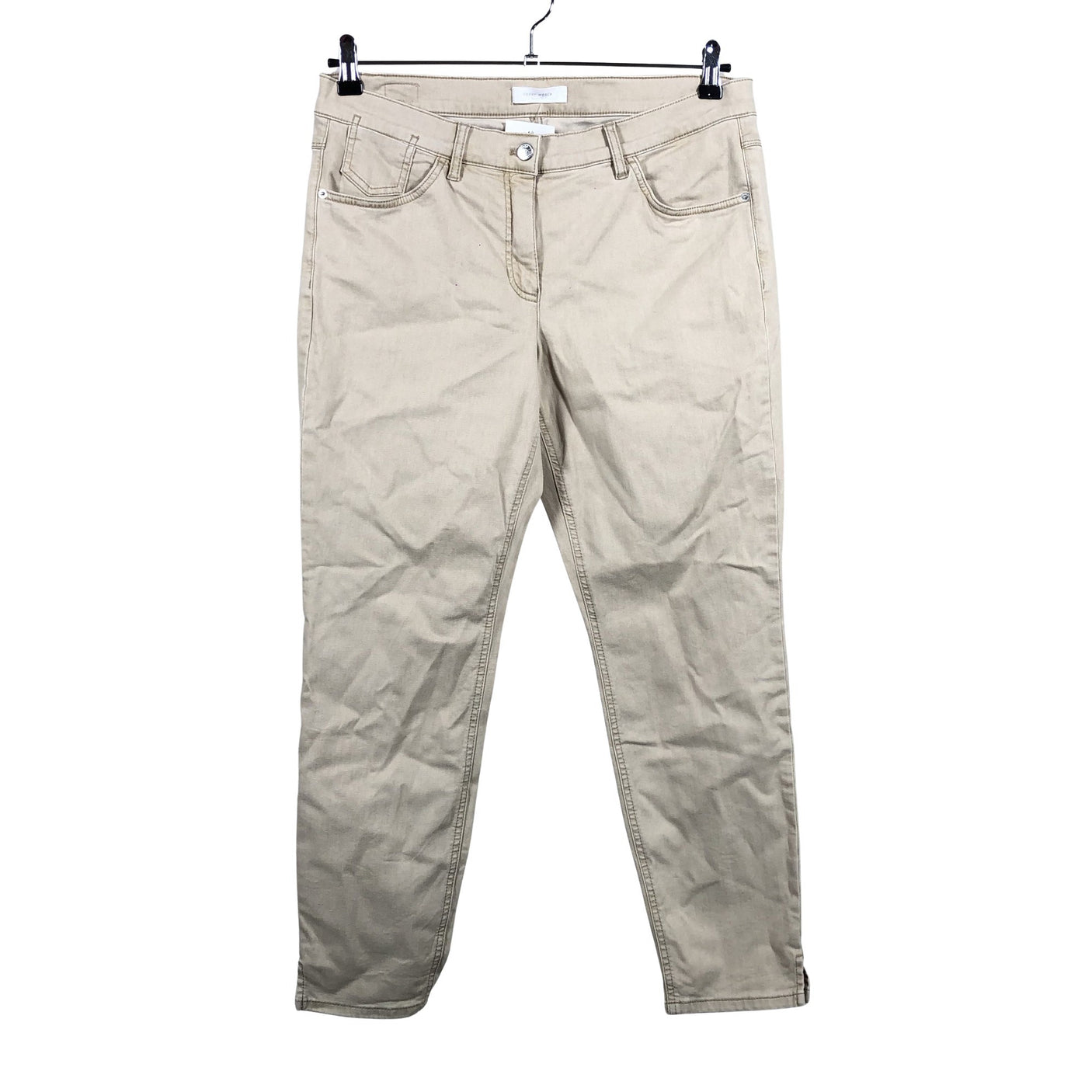Naisten Gerry Weber - Farkkucaprit, koko 42 - Beige (1)