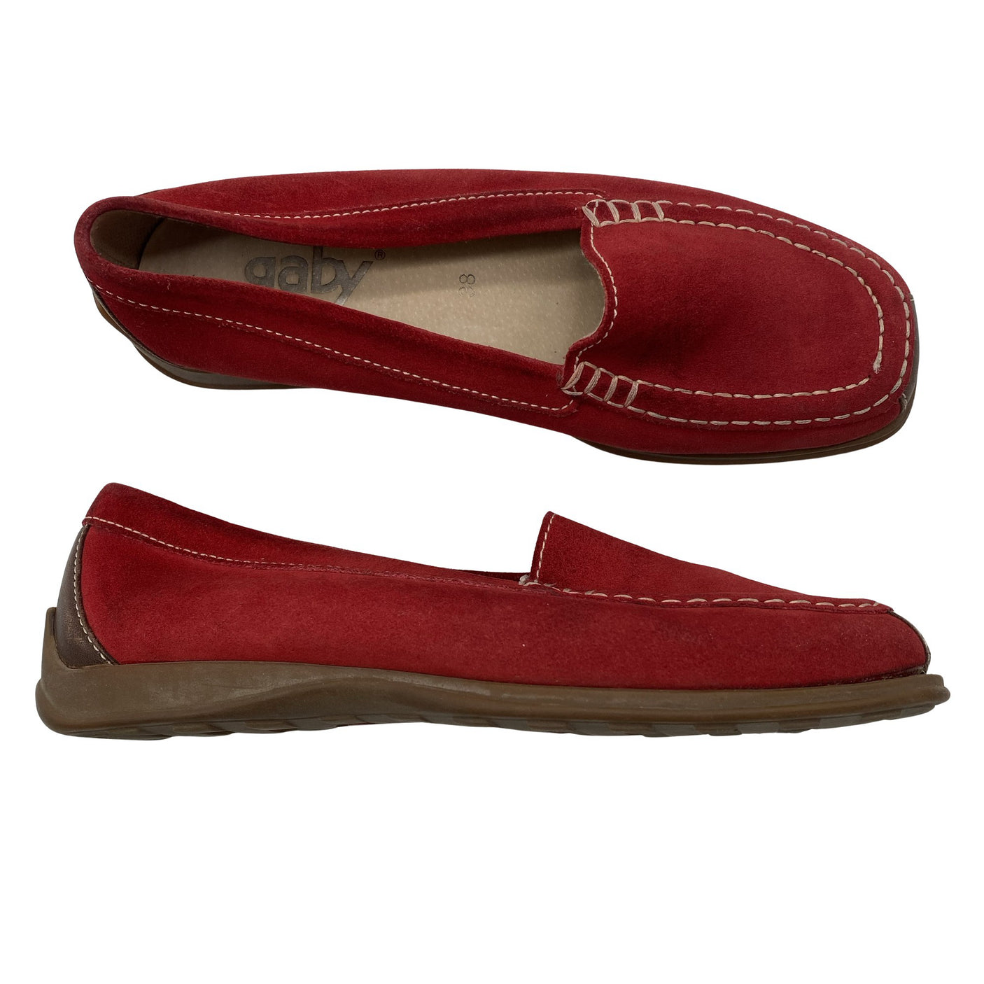 Naisten Gabor - Loaferit, koko 38 - Punainen (1)