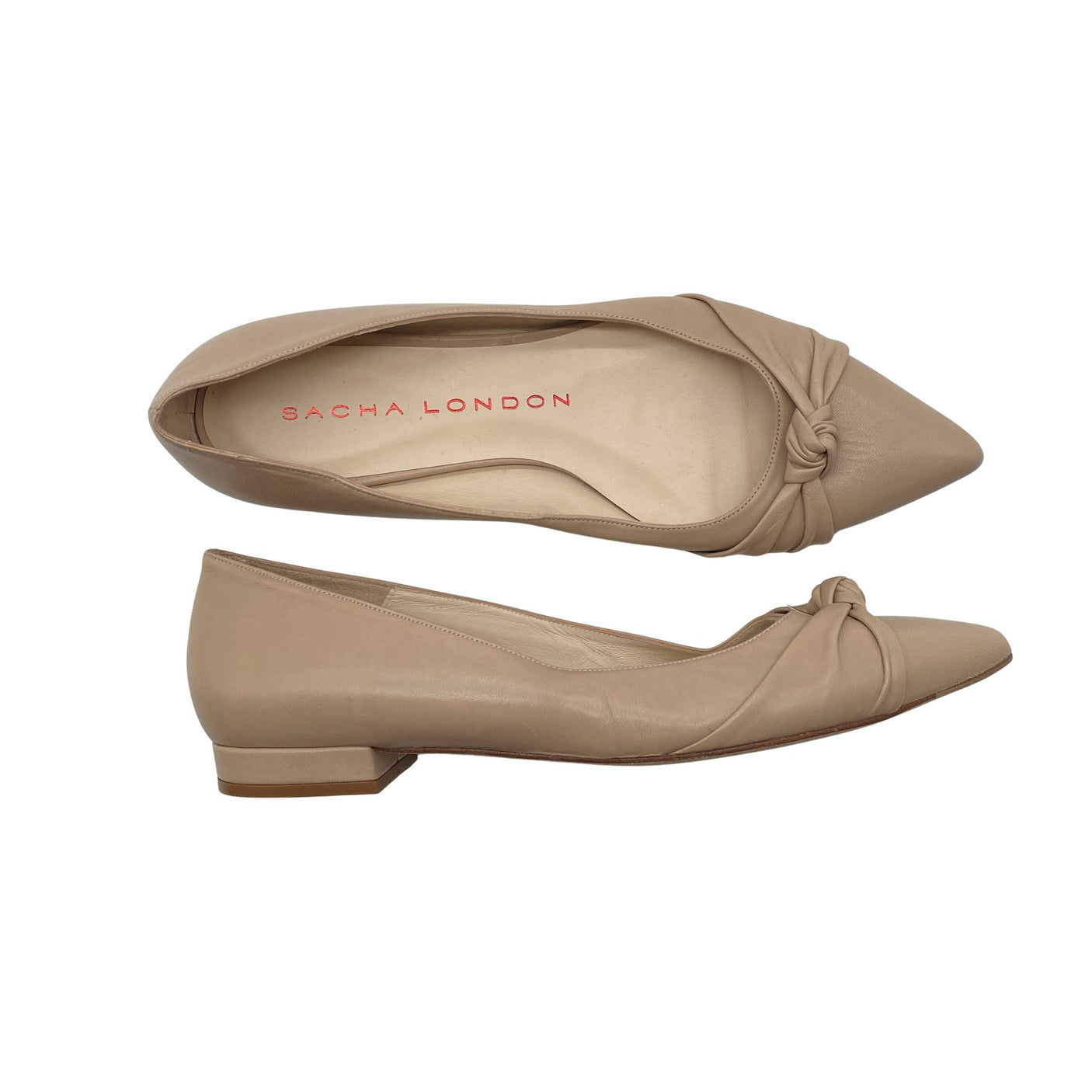 Naisten Sacha London - Ballerinat, koko 39 - Beige (1)