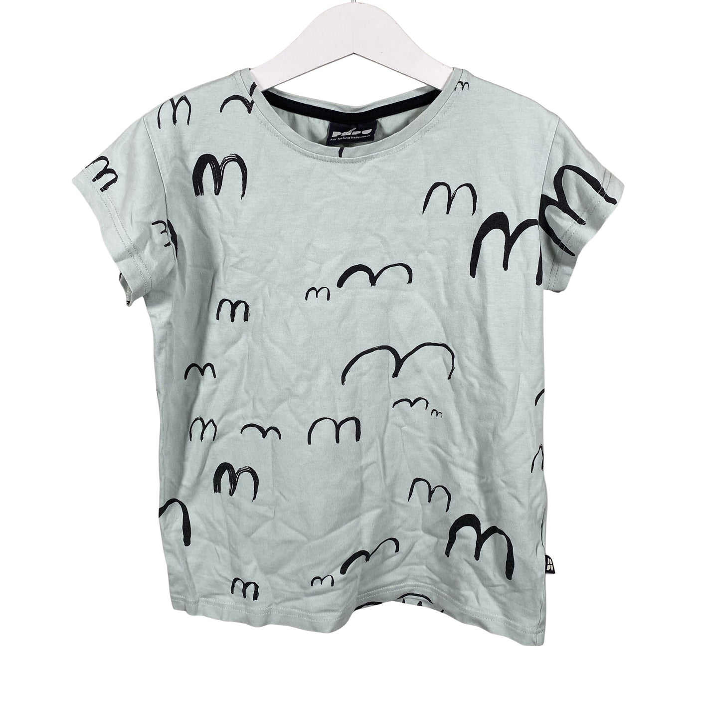 Unisex Papu - T-paita, koko 134 - 140 - Vihreä (1)